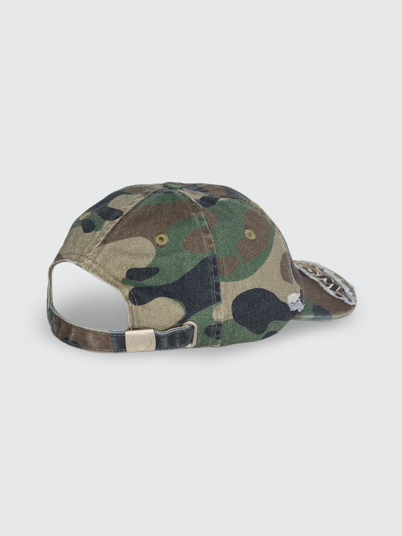 Stealth Throws Camo Dad Cap - Green - Image 5