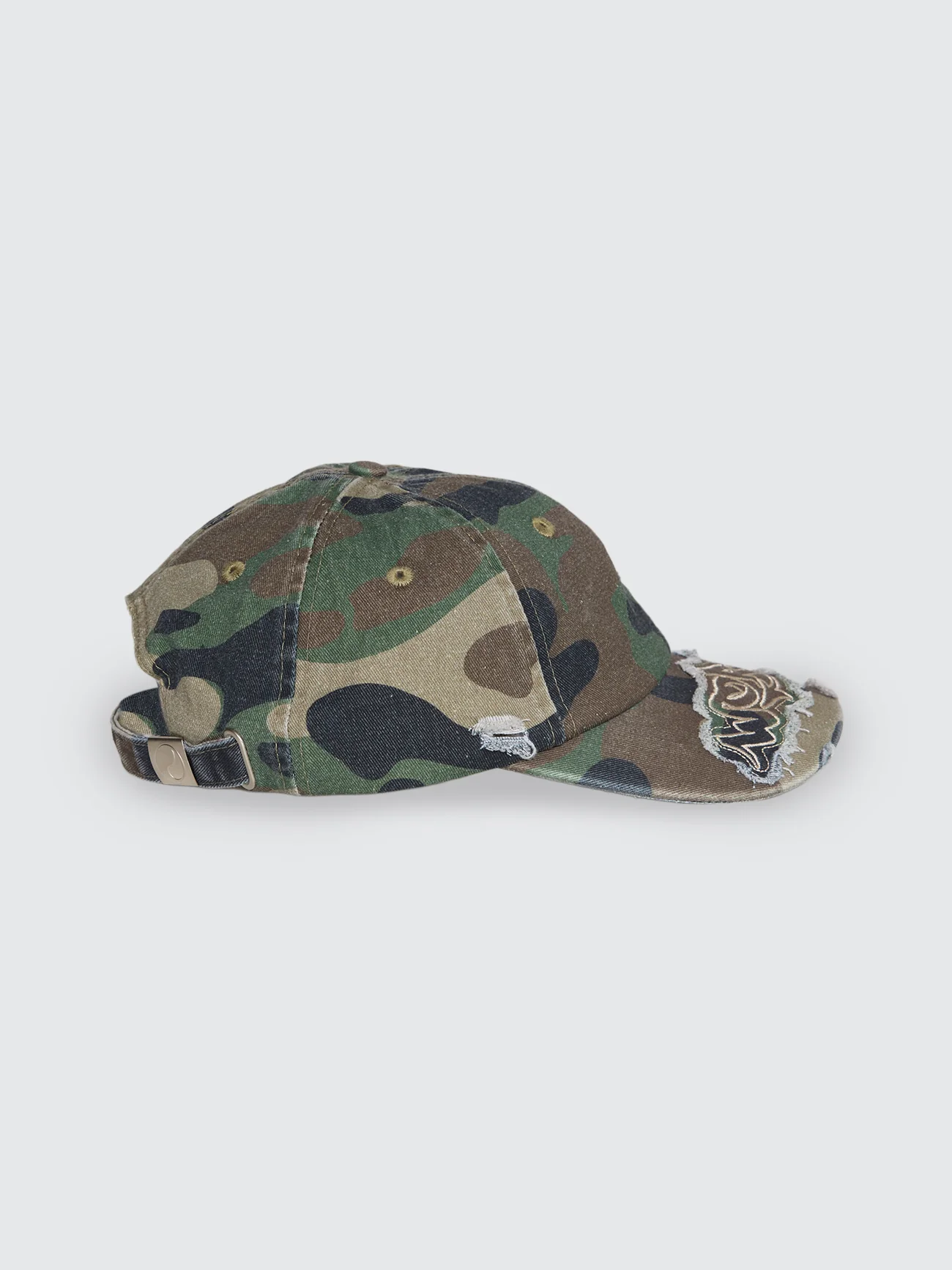 Stealth Throws Camo Dad Cap - Green - Image 6