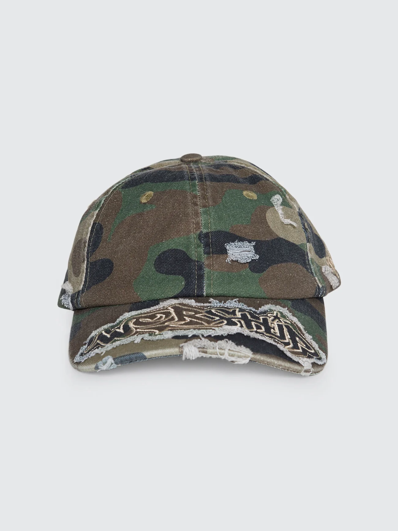Stealth Throws Camo Dad Cap - Green - Image 7