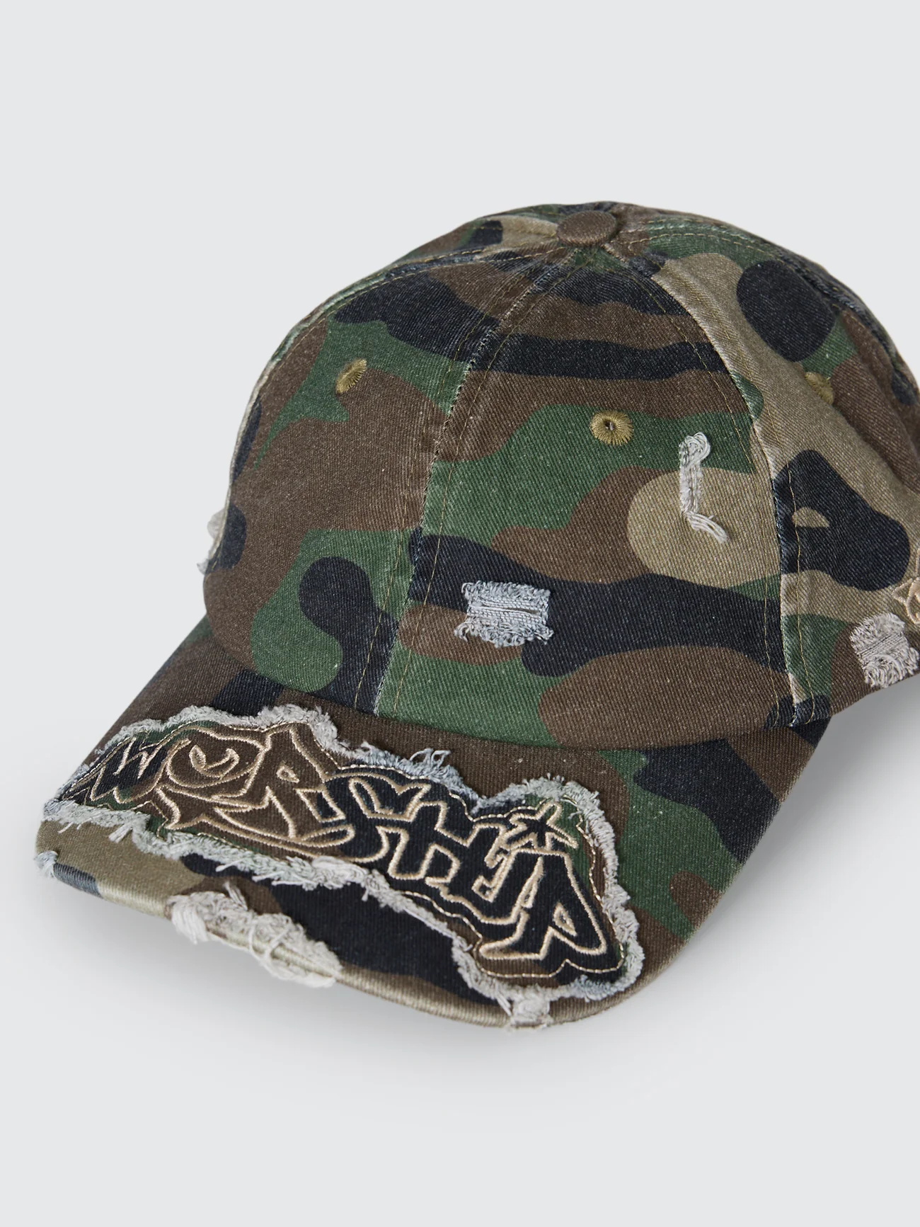 Stealth Throws Camo Dad Cap - Green - Image 8