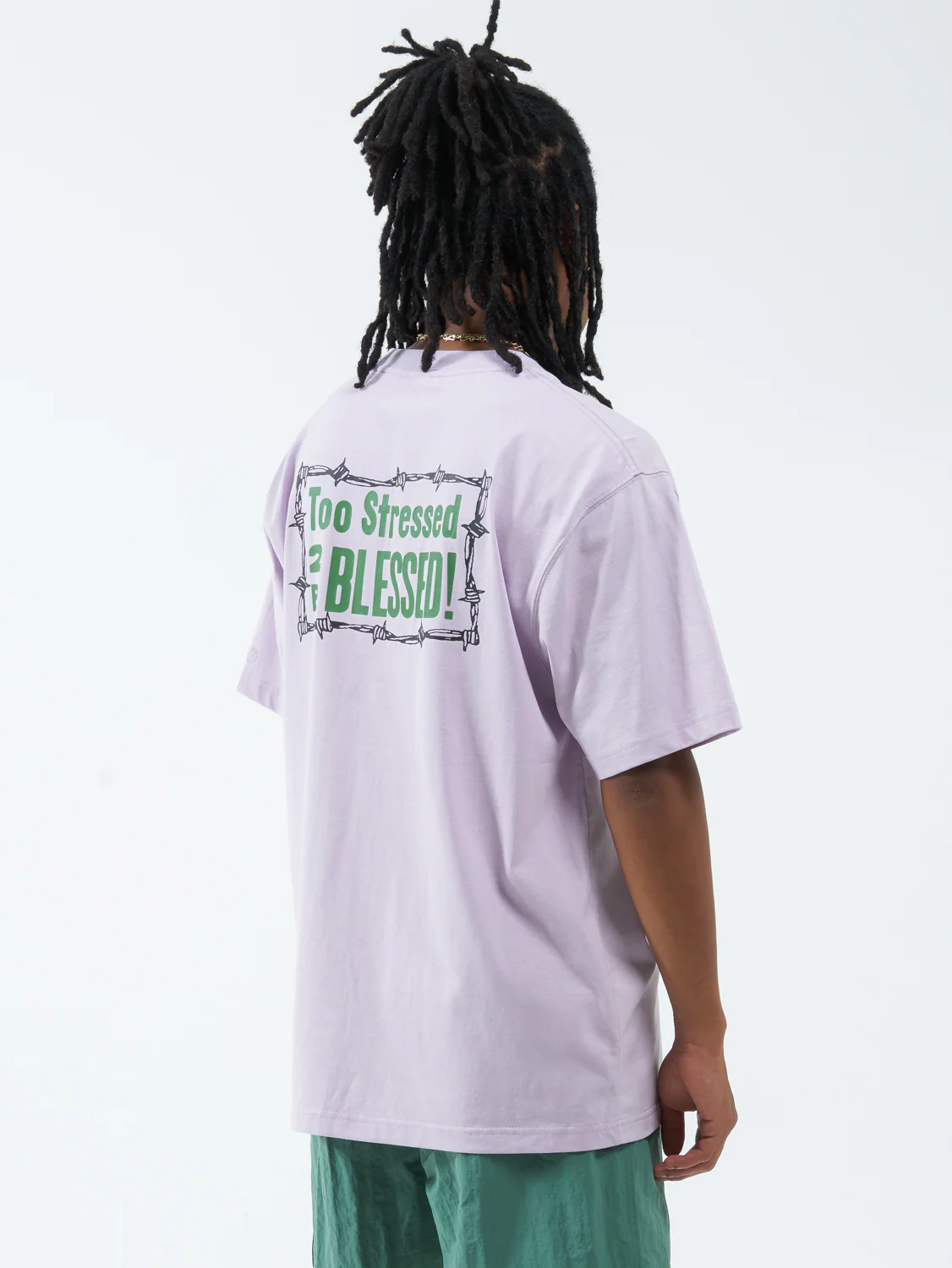 Stress Less Tee - Orchid Hush - Image 2