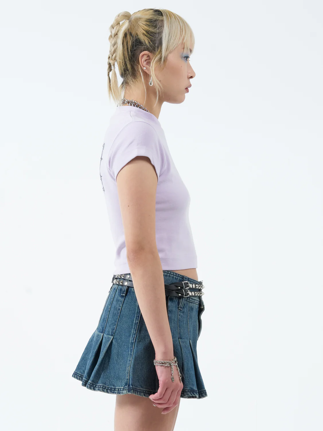 Stress Less Teeny Tee - Orchid Hush - Image 4