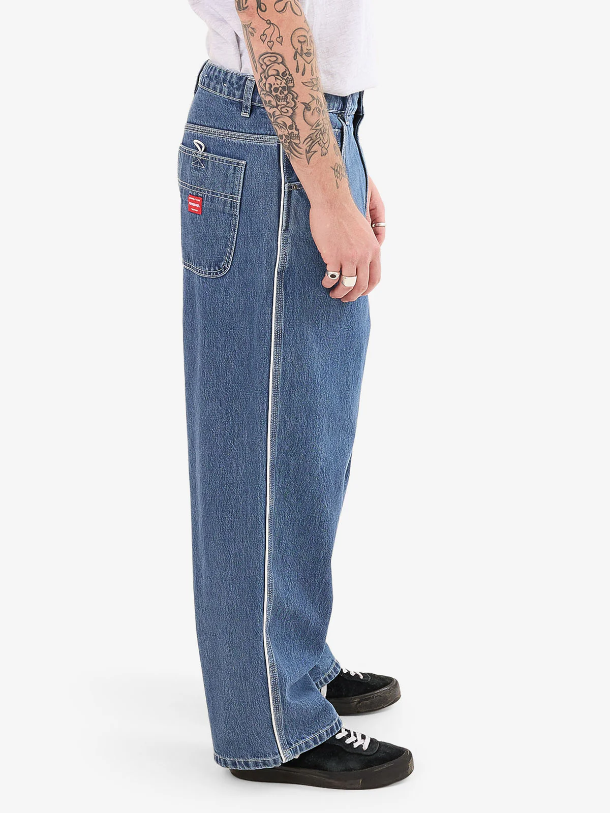 Striker Dozer Jean - Steady Mid Blue - Image 6