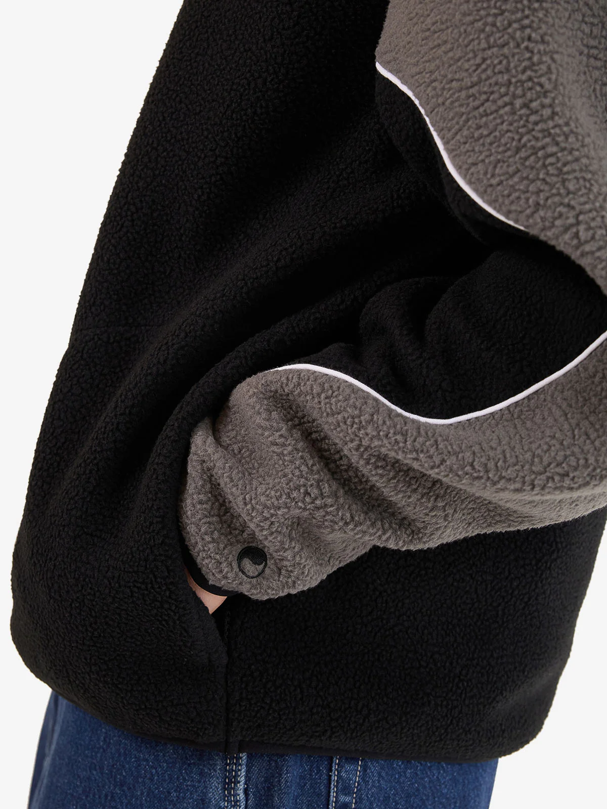 Striker Quarter Zip Polar Fleece - Black - Image 6