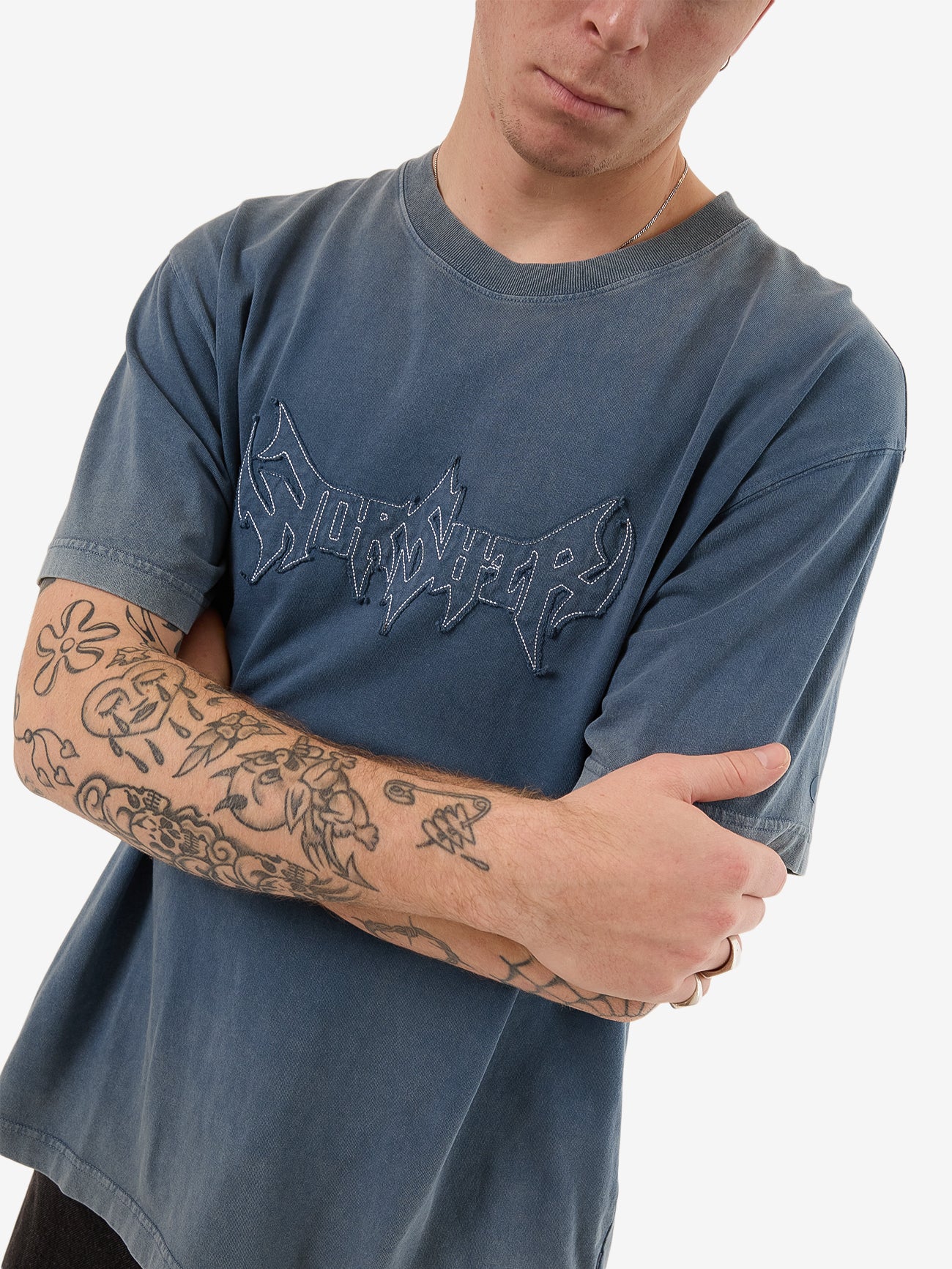 Summons Tee - Glazed Blue - Image 4
