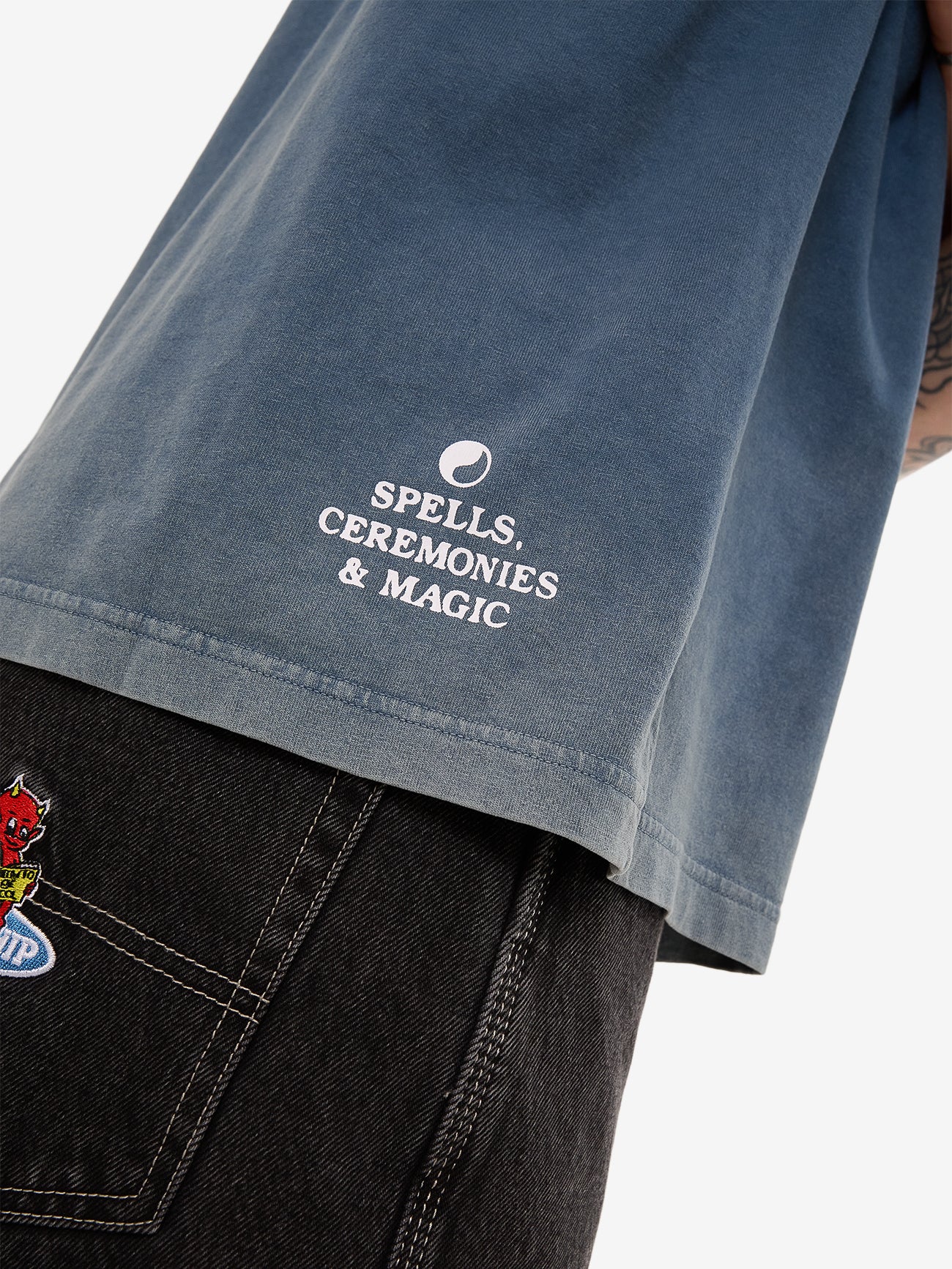 Summons Tee - Glazed Blue - Image 6