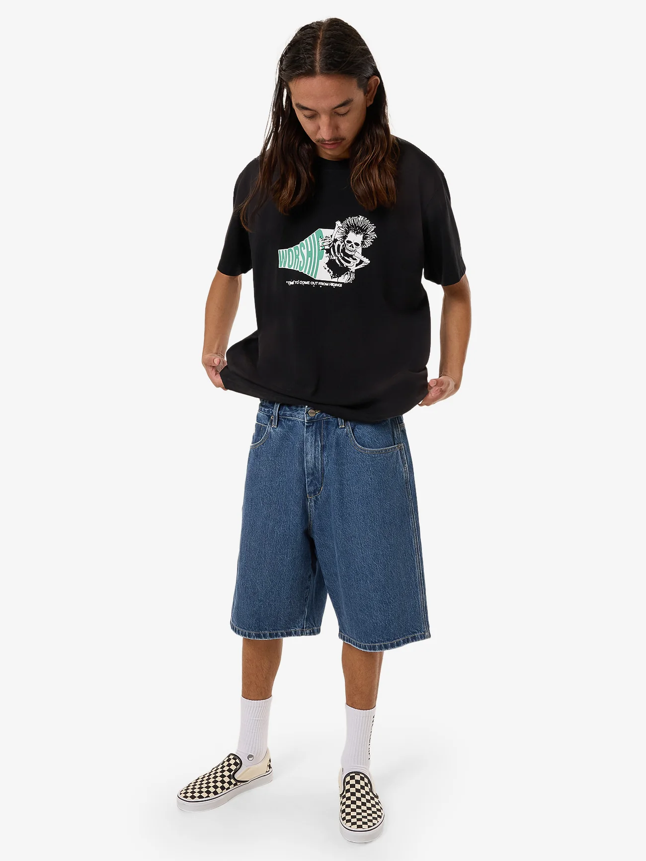 Surprise Vintage Tee - Stone Black - Image 5