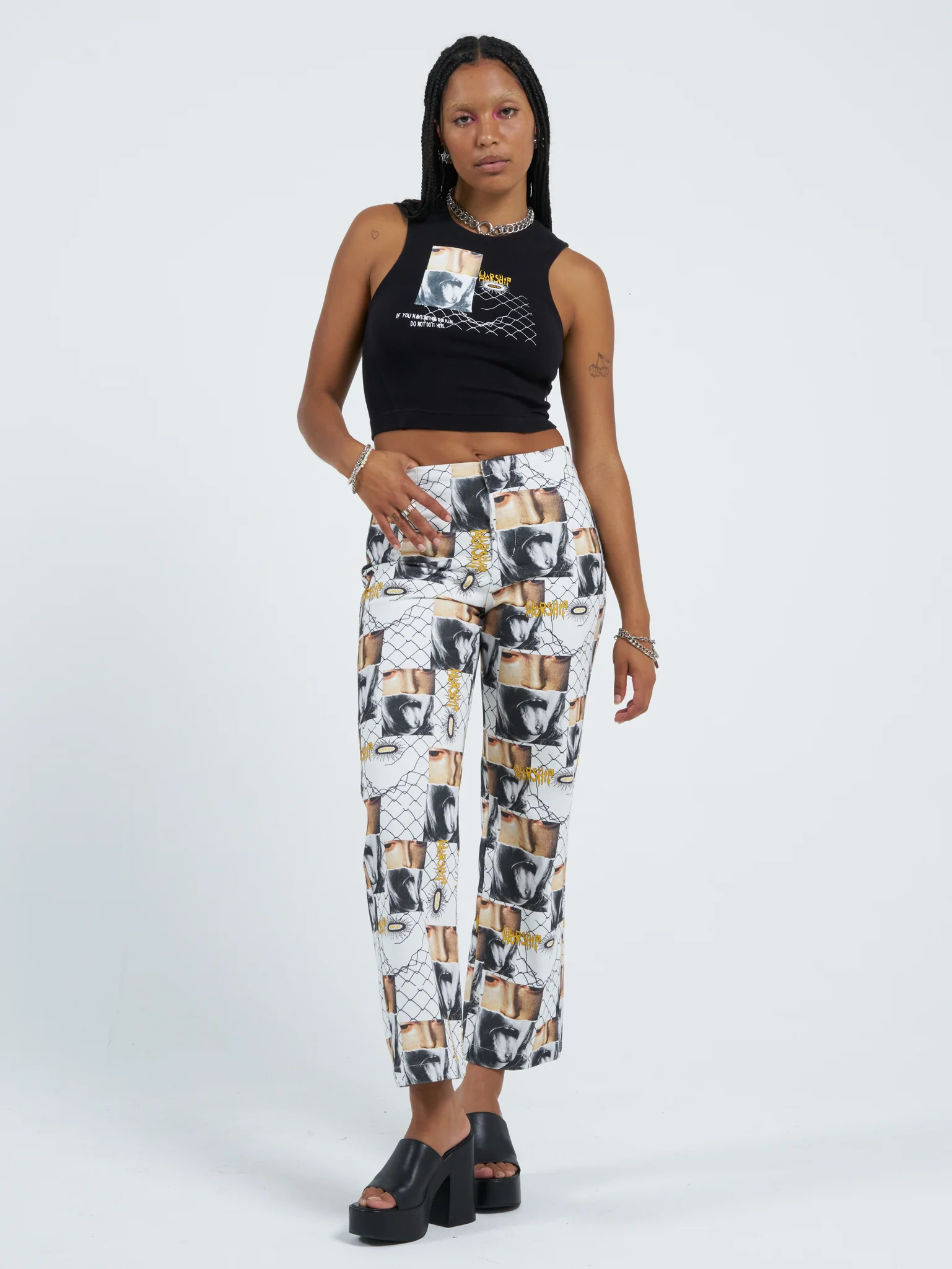 Tasty Rainbow Tiny Tank - Black - Image 3