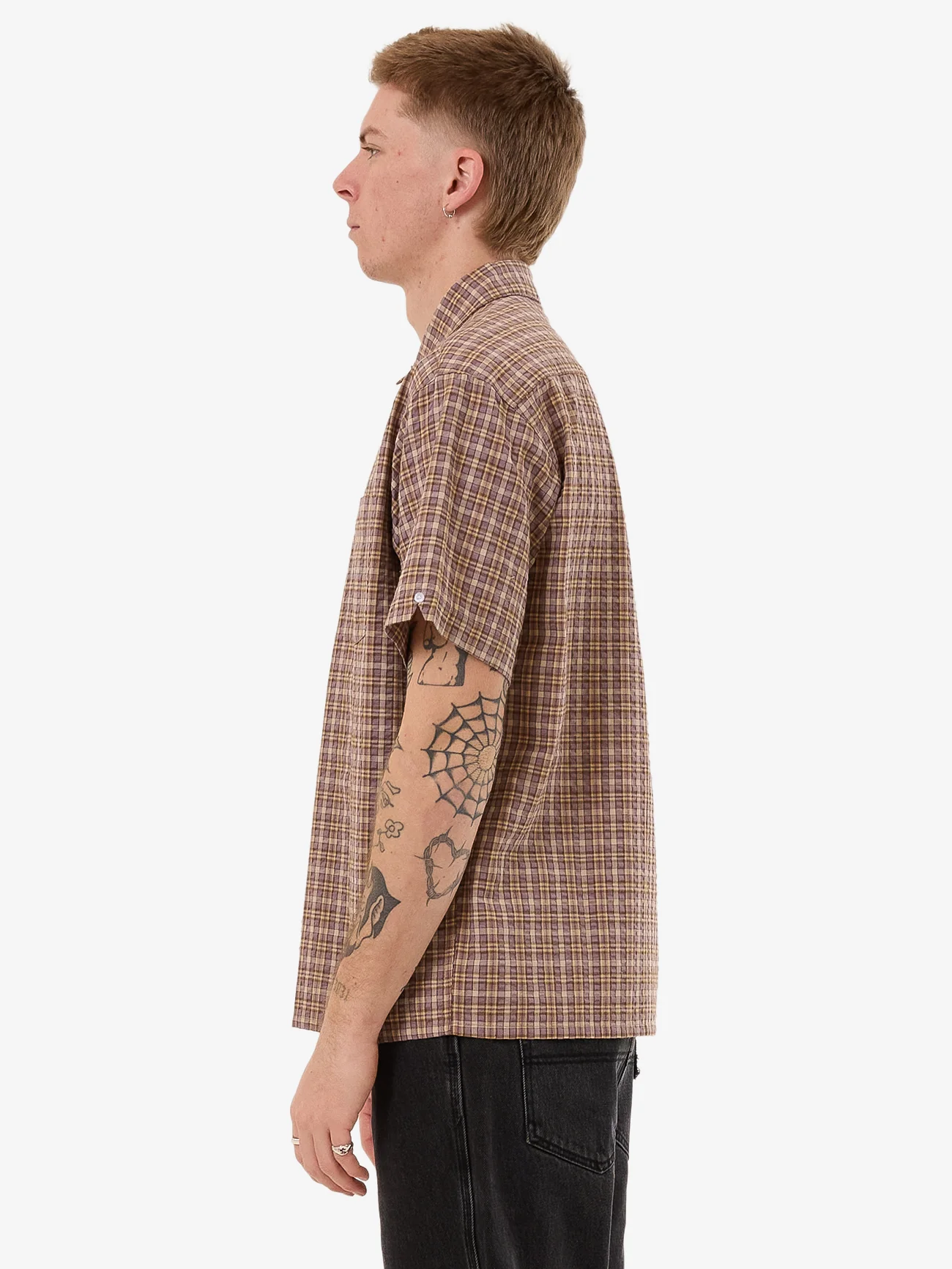 Temptation Short Sleeve Shirt - Purple Reign - Image 3