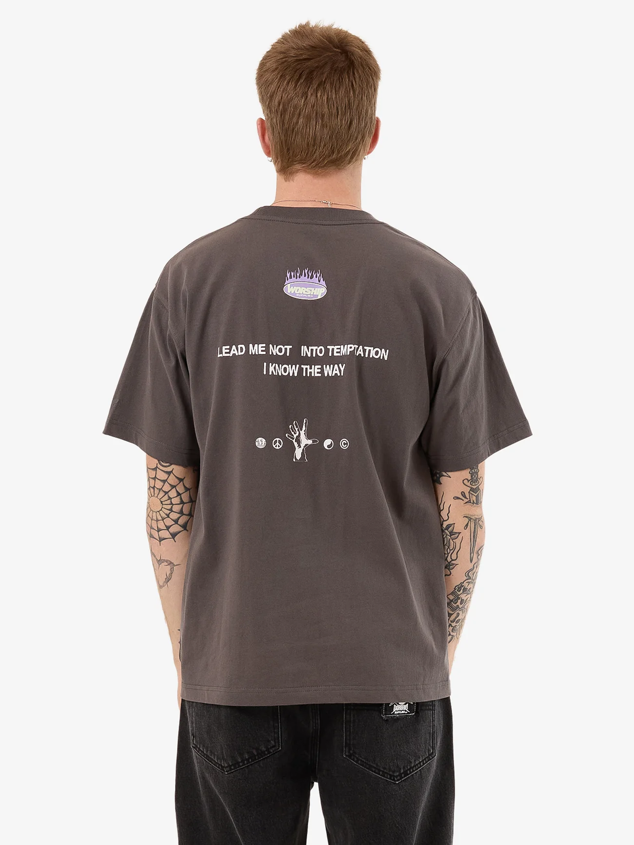 Temptation Tee - Worn Black - Image 2