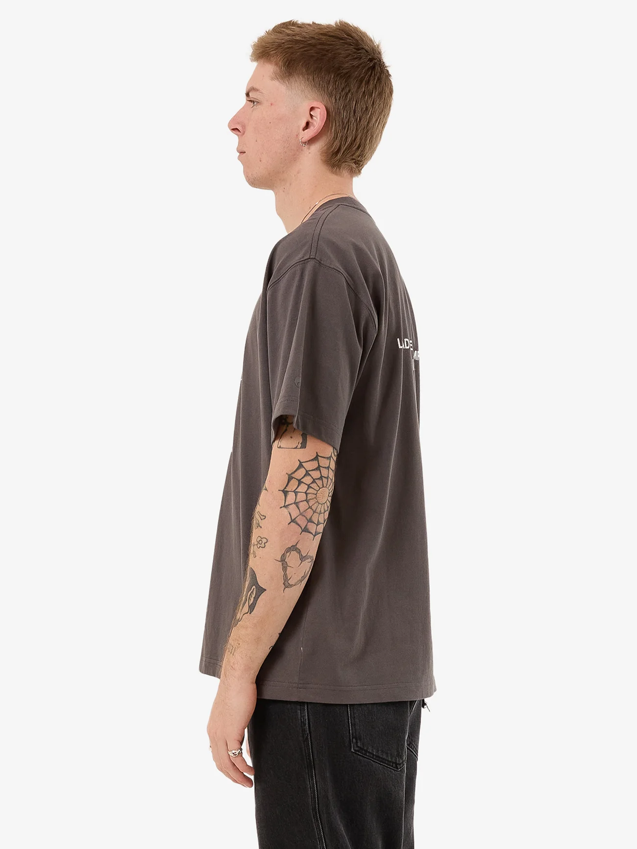 Temptation Tee - Worn Black - Image 3