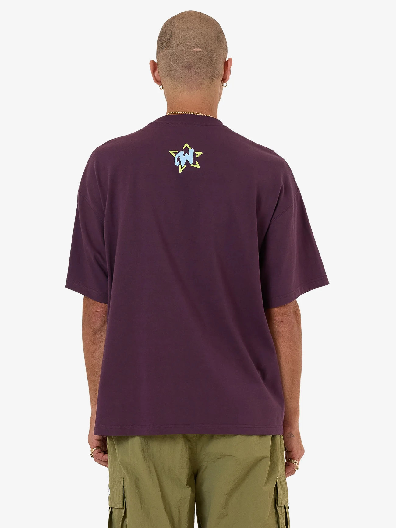 Terrain Oversized Tee - Blackberry - Image 7