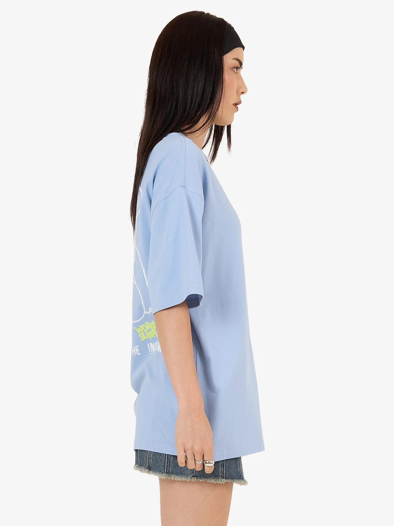 Terrain Relaxed Fit Tee - Bell Air Blue - Image 6