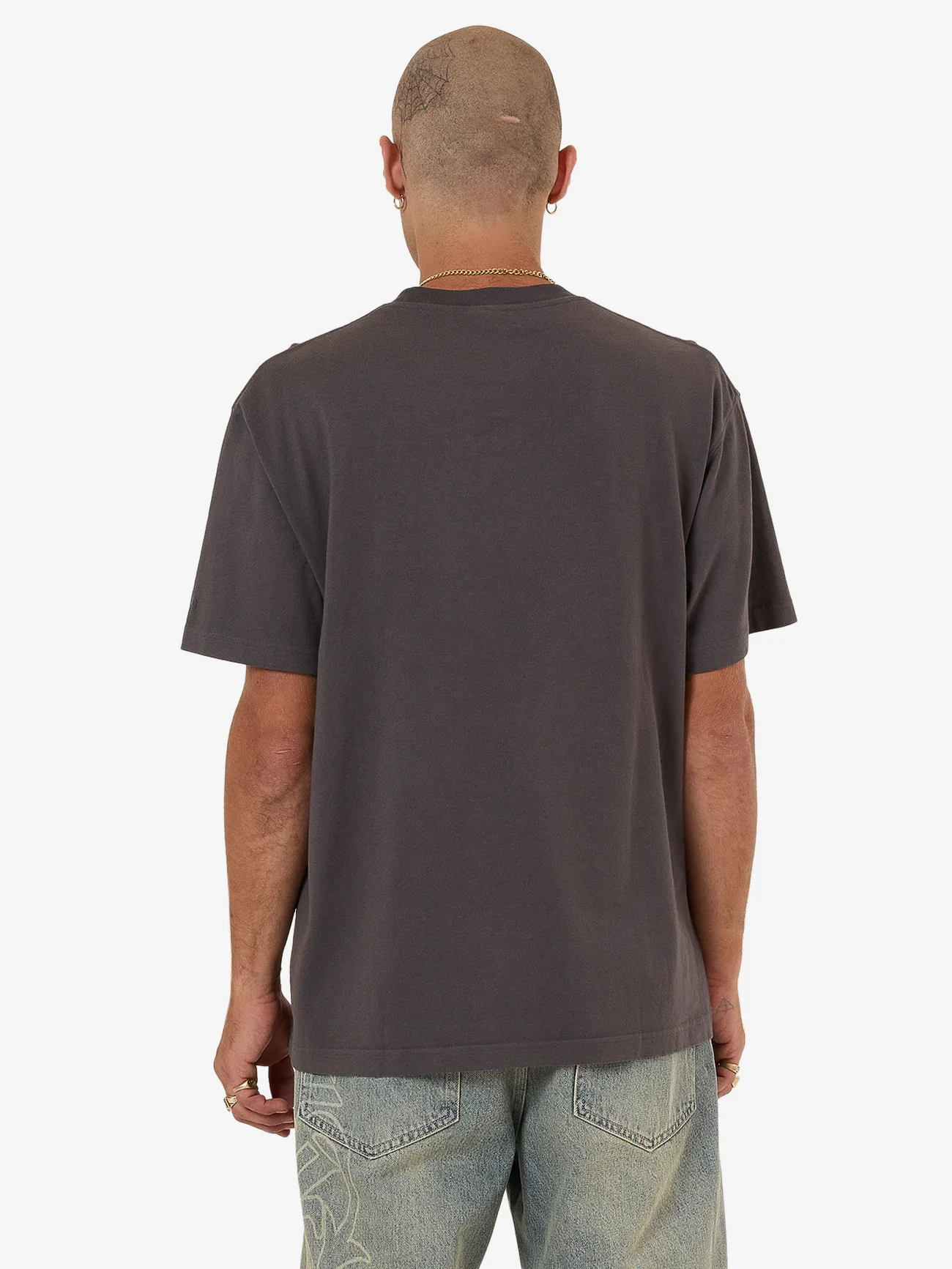 Throws Tee - Worn Black - Image 4