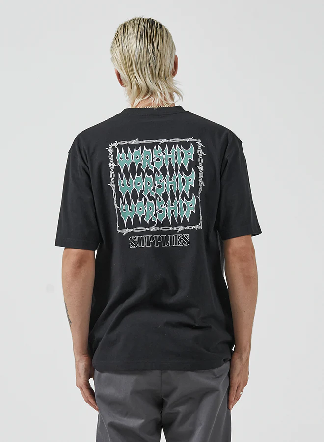 Thunderstruck Tee - Black - Image 2