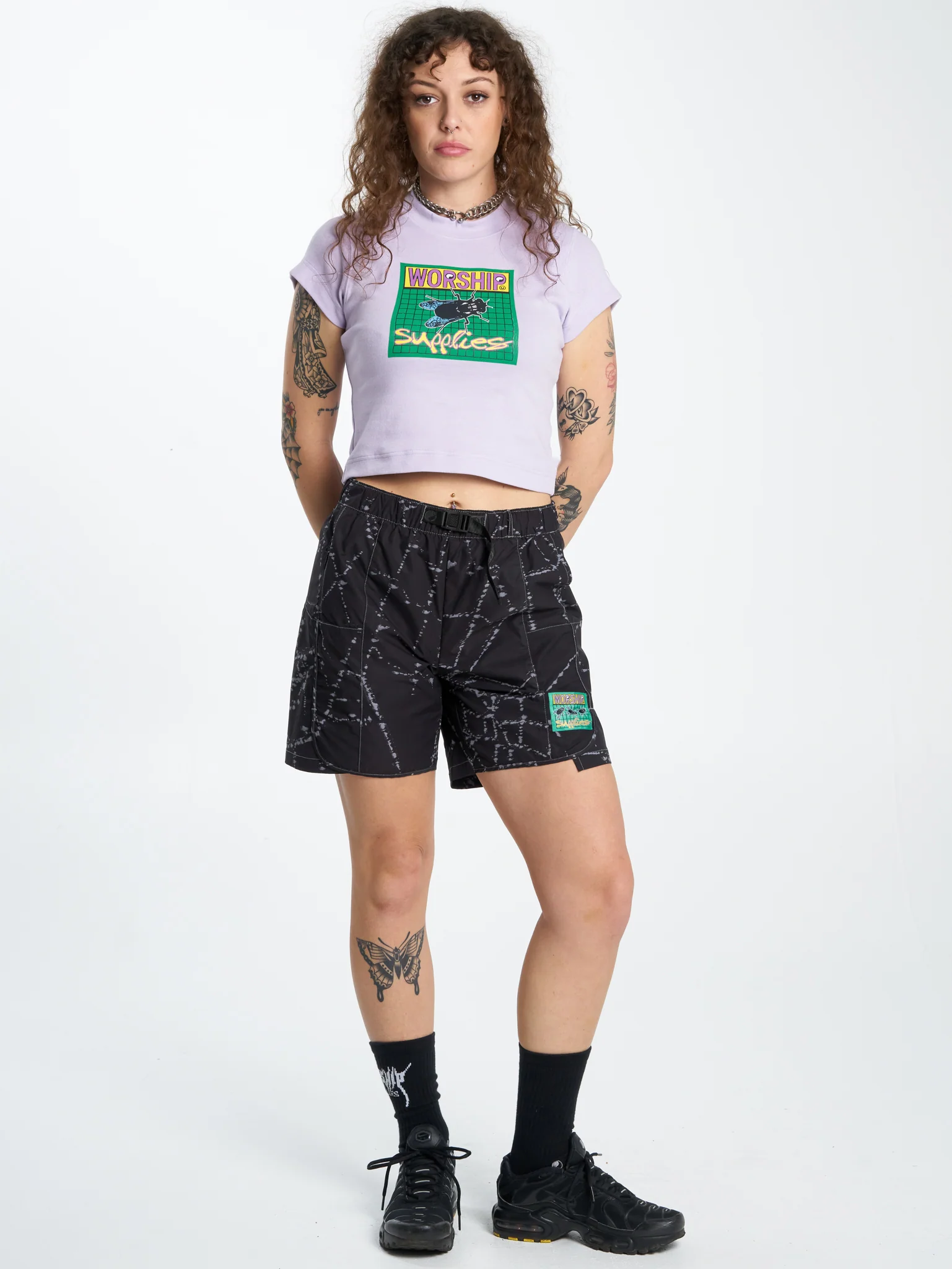 Time Flys Teeny Tee - Lavender - Image 7