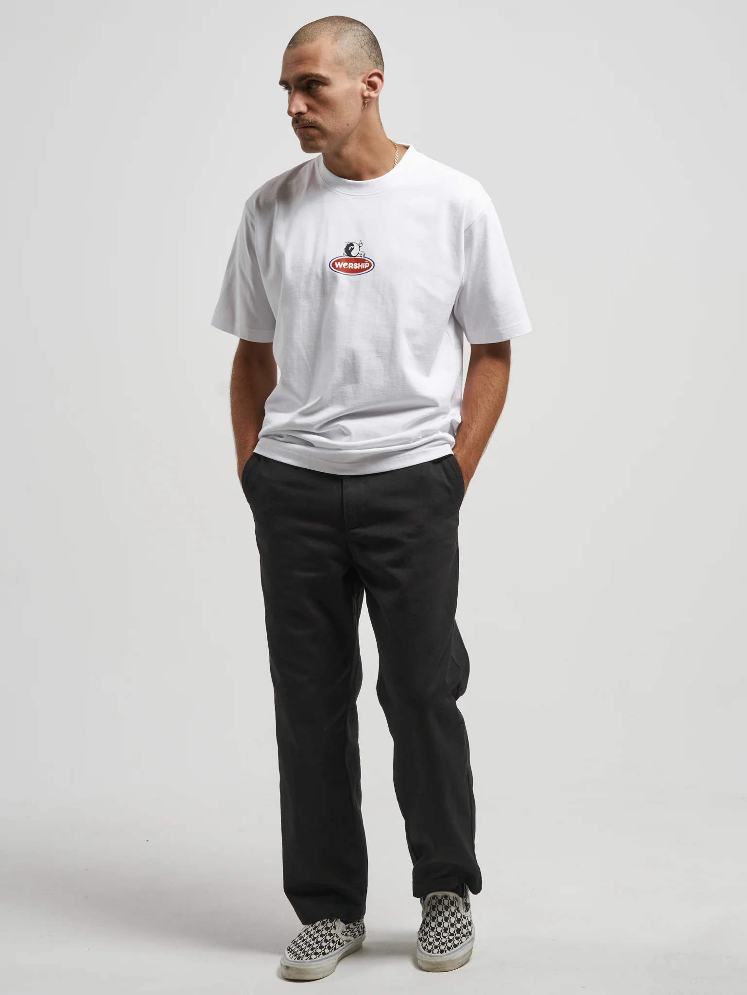 Tommy Gun Tee - White - Image 2