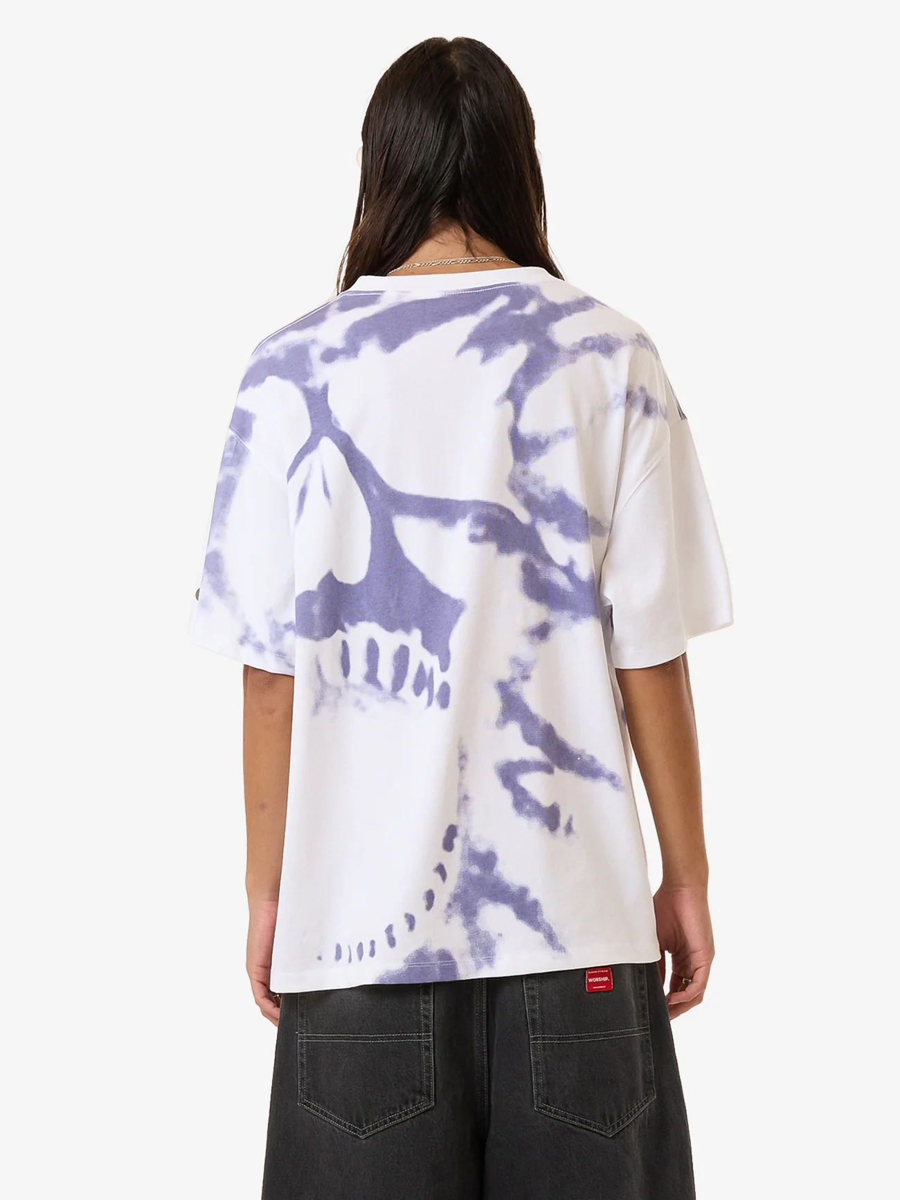 Torment Oversize Tee - White - Image 2