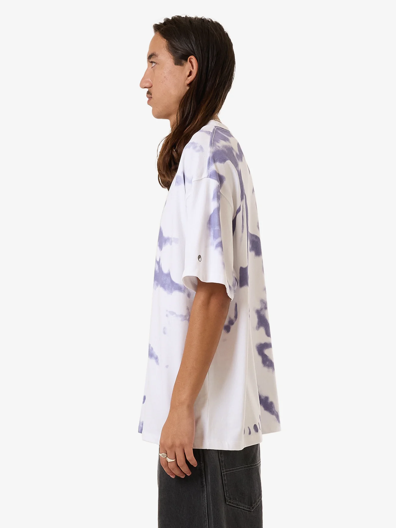 Torment Oversize Tee - White - Image 3