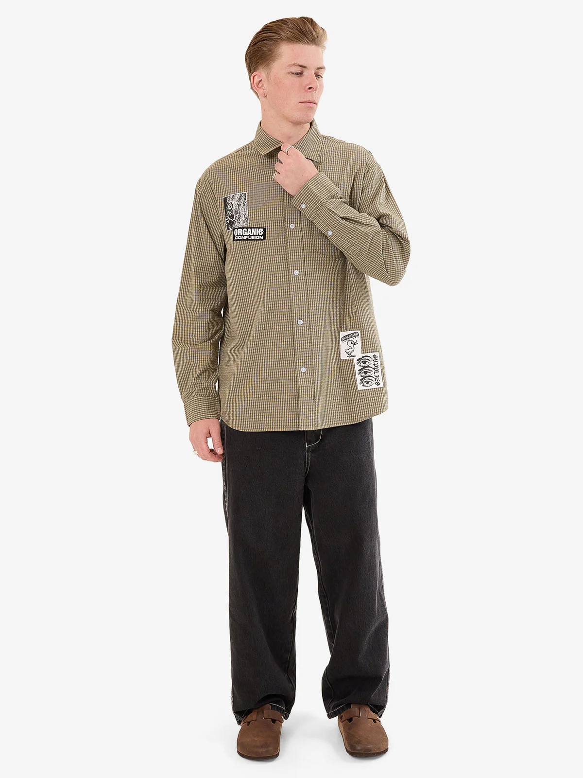 Total Confusion Long Sleeve Shirt - Green - Image 4