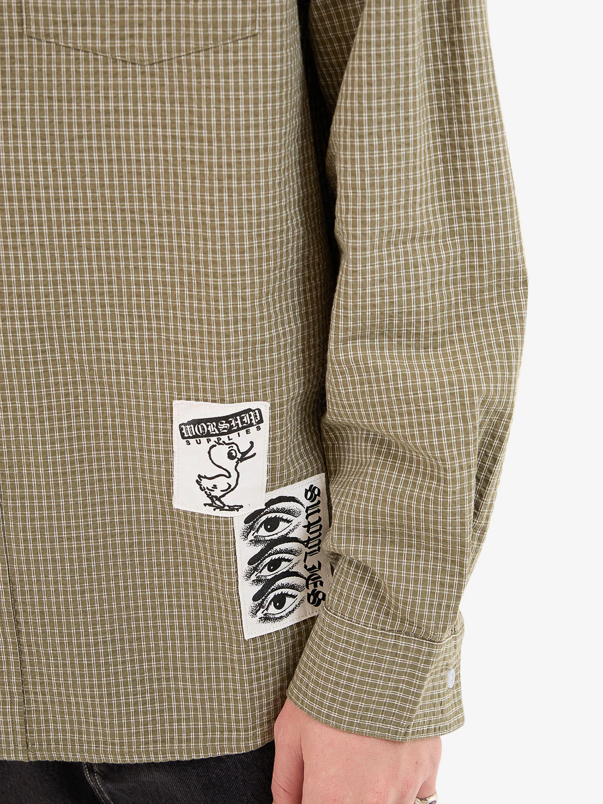 Total Confusion Long Sleeve Shirt - Green - Image 7