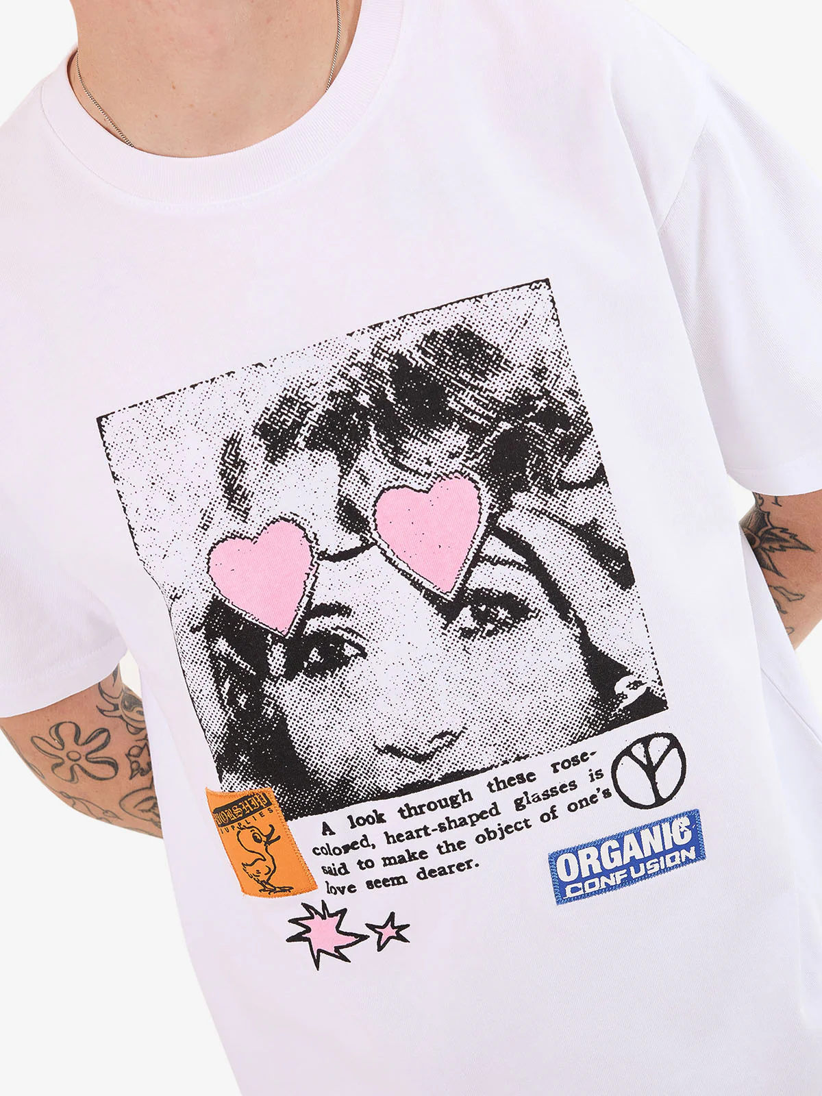 Total Confusion Tee - White - Image 4