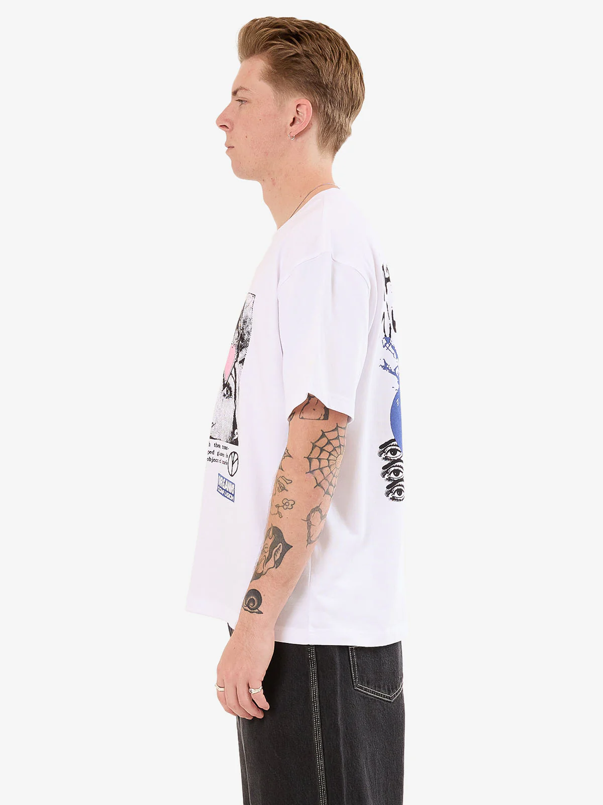 Total Confusion Tee - White - Image 5