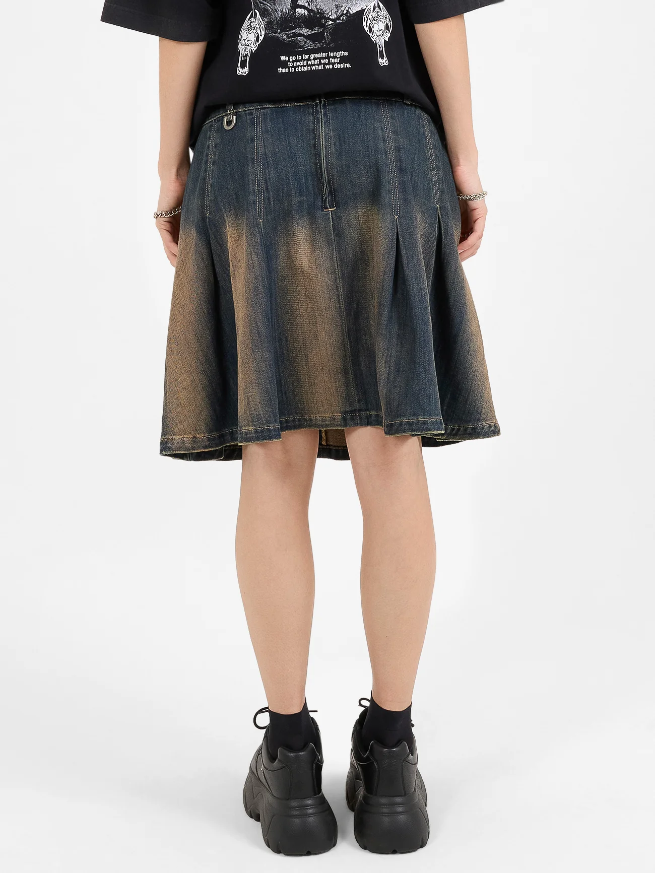 Tragic Pleat Skirt - Tragic Dirt - Image 2