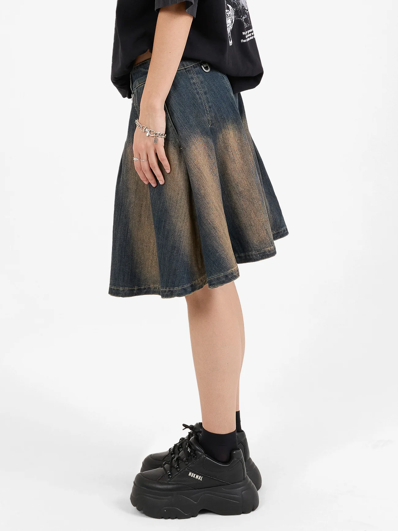 Tragic Pleat Skirt - Tragic Dirt - Image 4