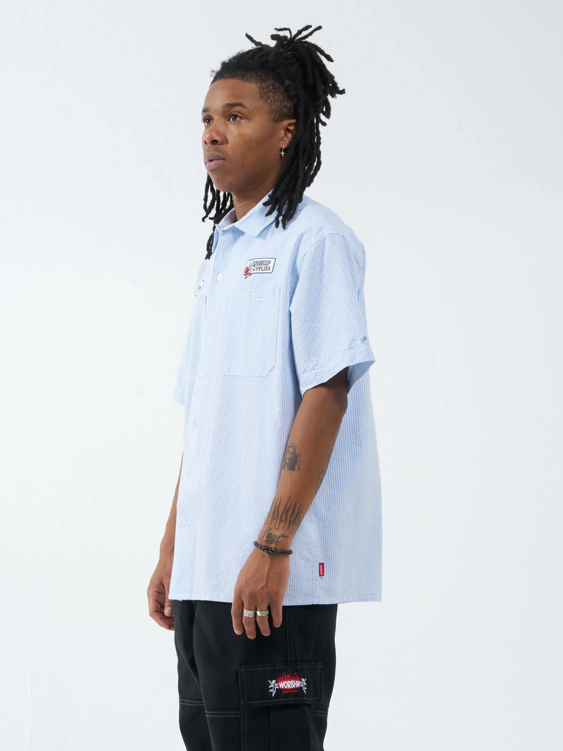 Tread Lightly Work Shirt - Float Blue - Image 2