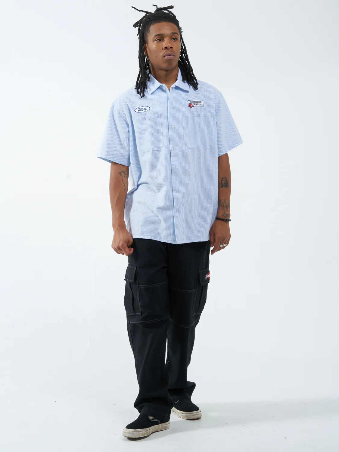 Tread Lightly Work Shirt - Float Blue - Image 9