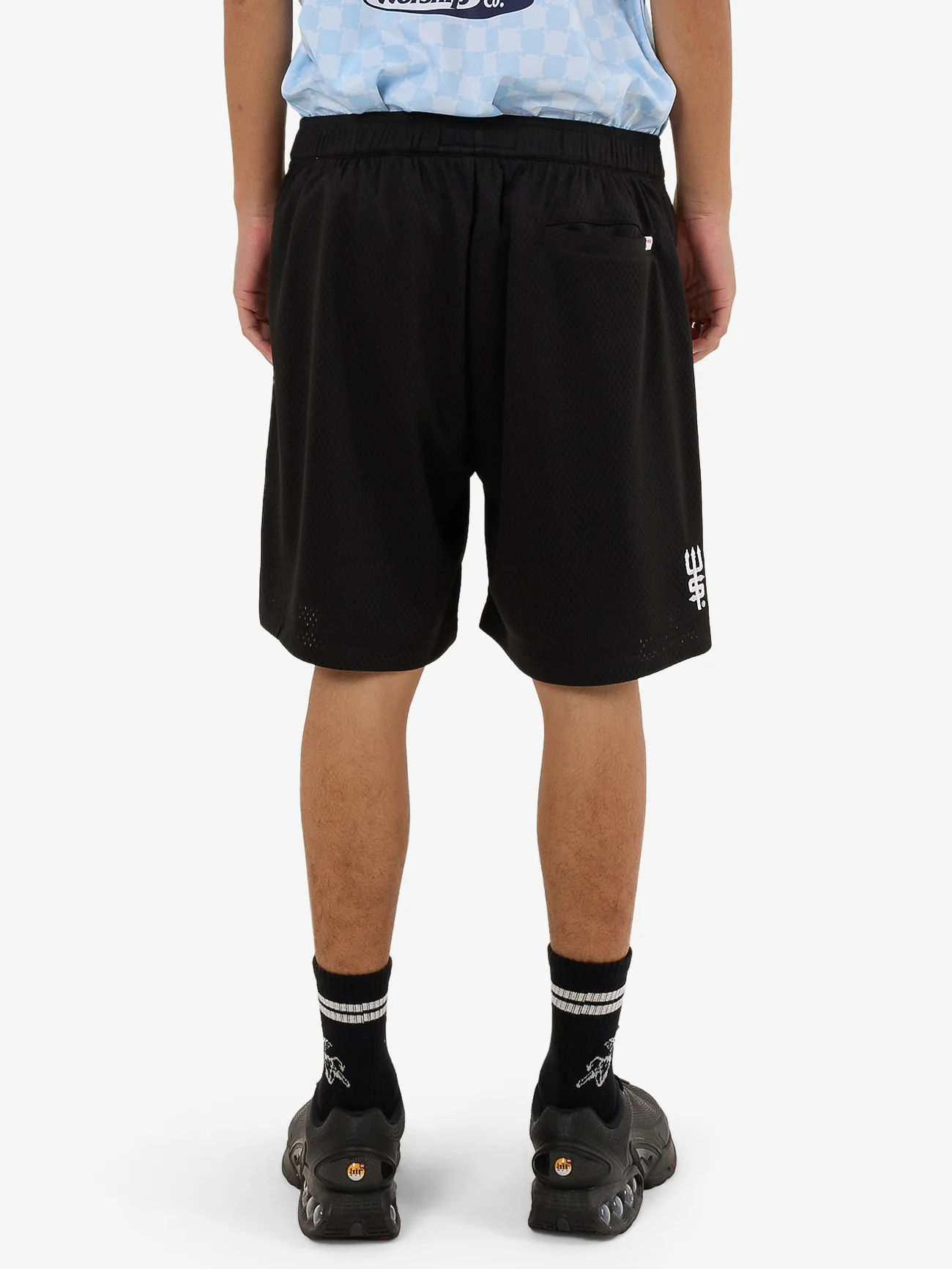 Tripcheck Mesh Short - Black - Image 2