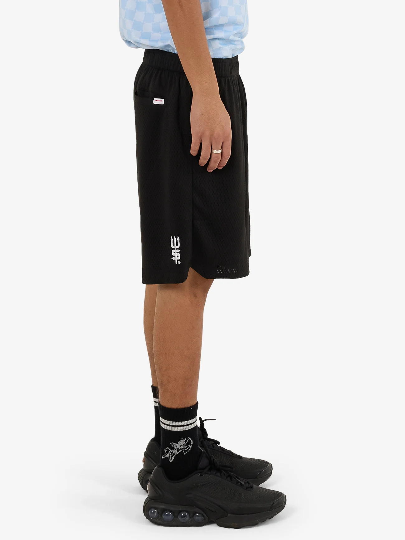 Tripcheck Mesh Short - Black - Image 4