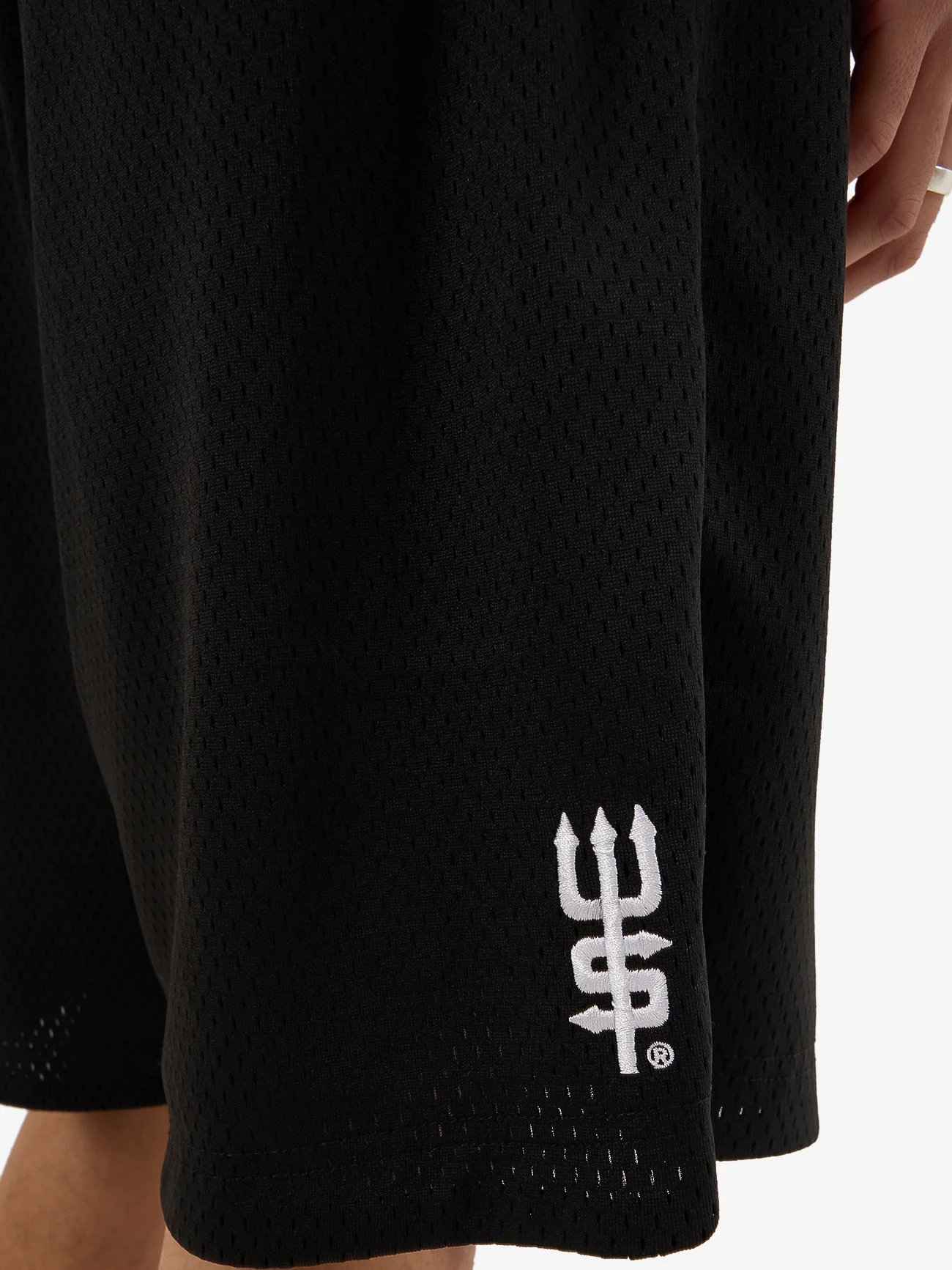 Tripcheck Mesh Short - Black - Image 7