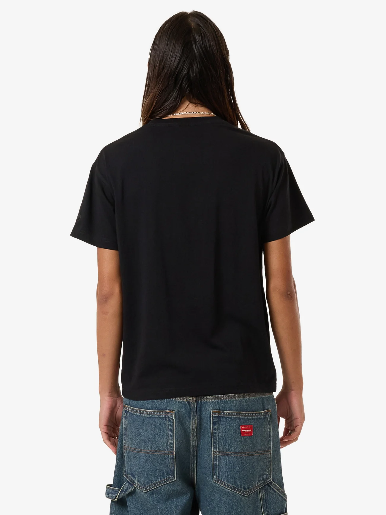 Try Again  Fitted Tee - Black - Image 2