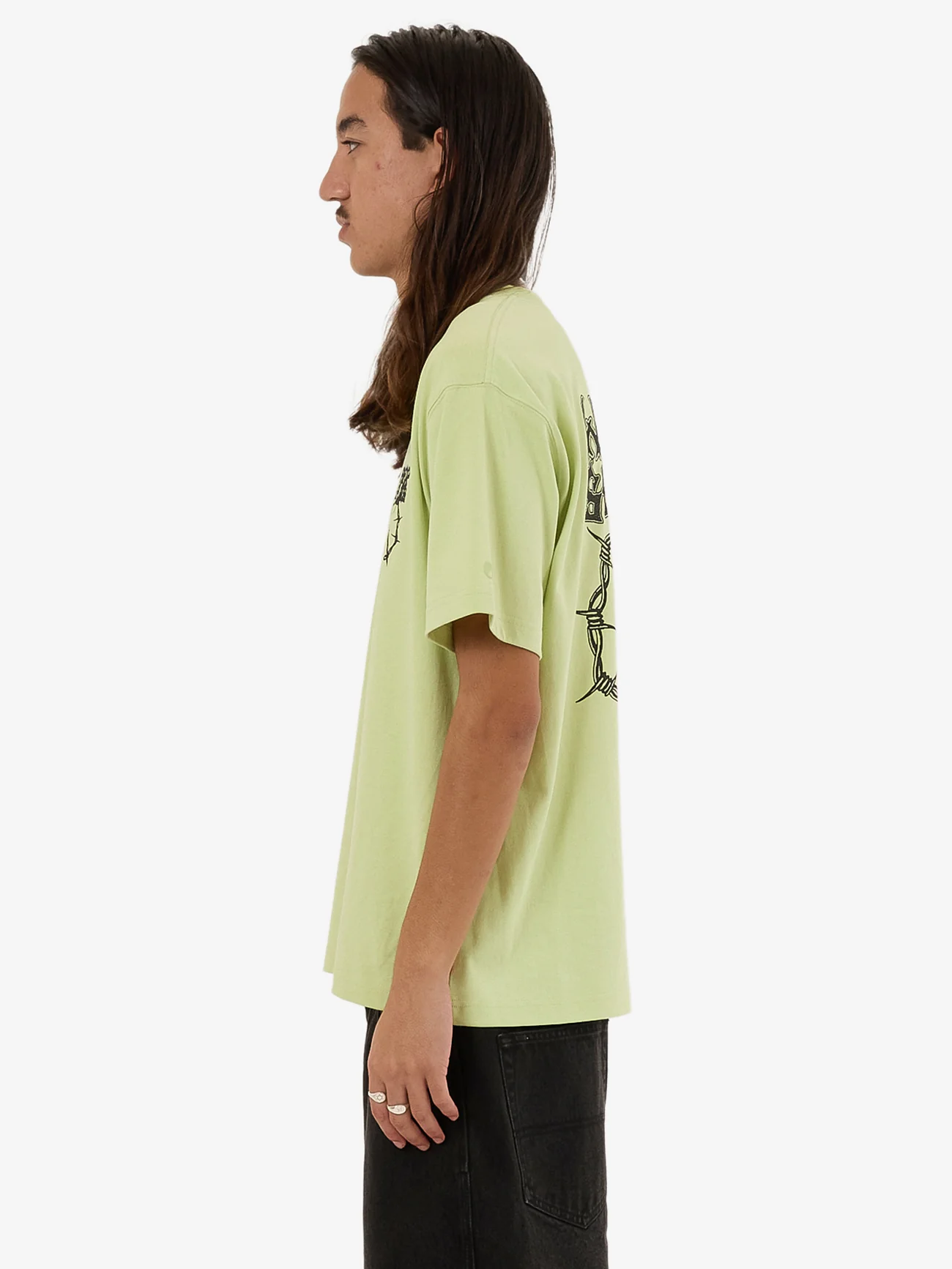 Tuff Stamp Tee - Lime Drop - Image 3
