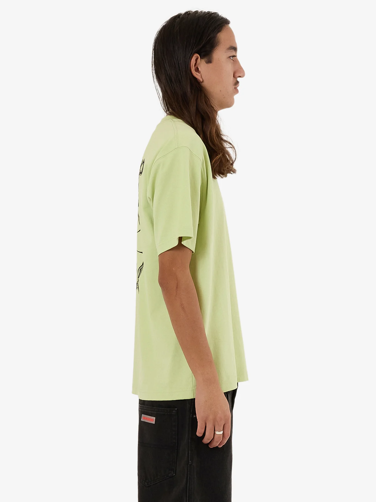 Tuff Stamp Tee - Lime Drop - Image 4