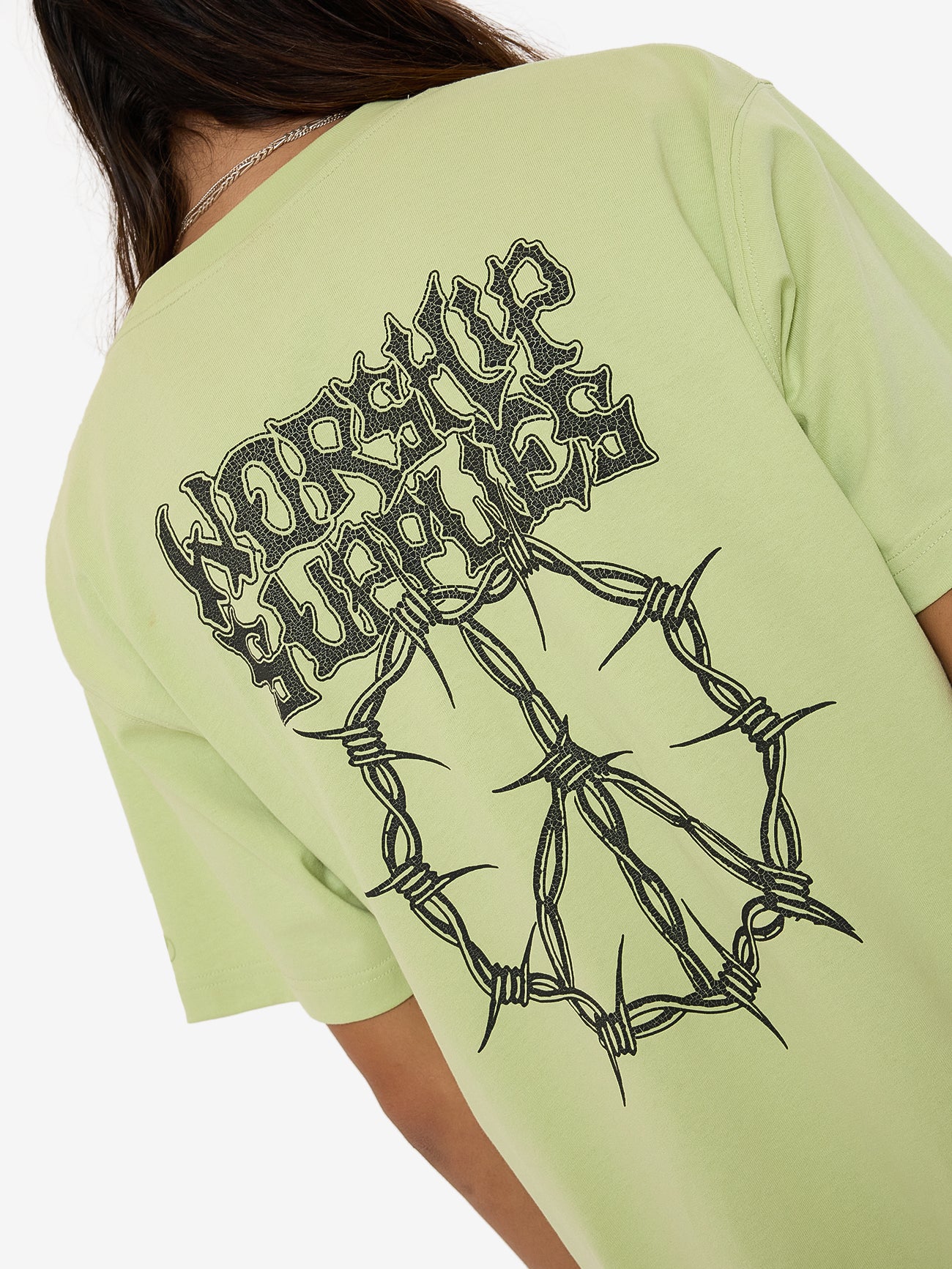 Tuff Stamp Tee - Lime Drop - Image 7