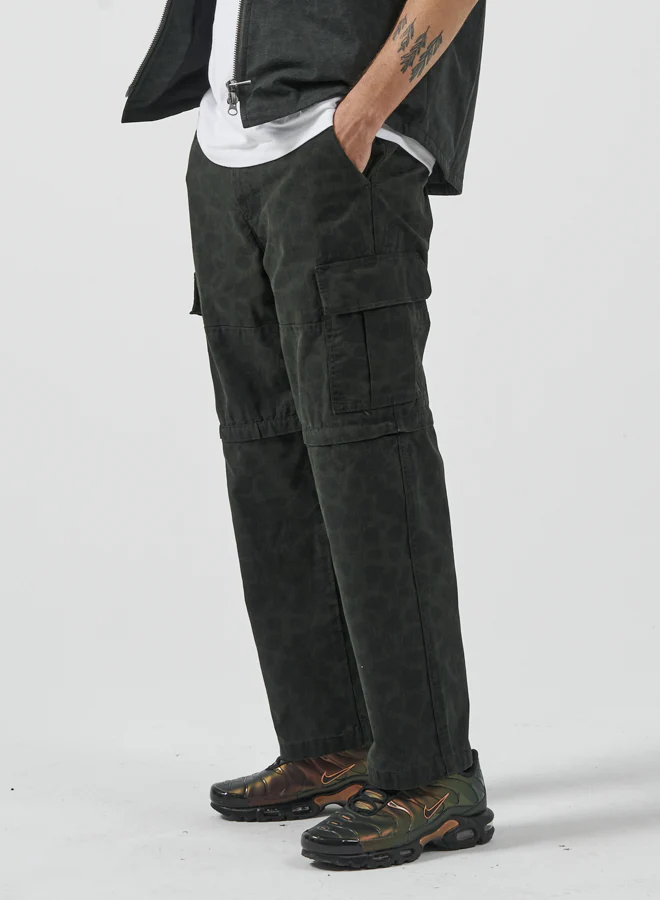 Unhallowed Zip Off Cargo Pant - Caviar - Image 3