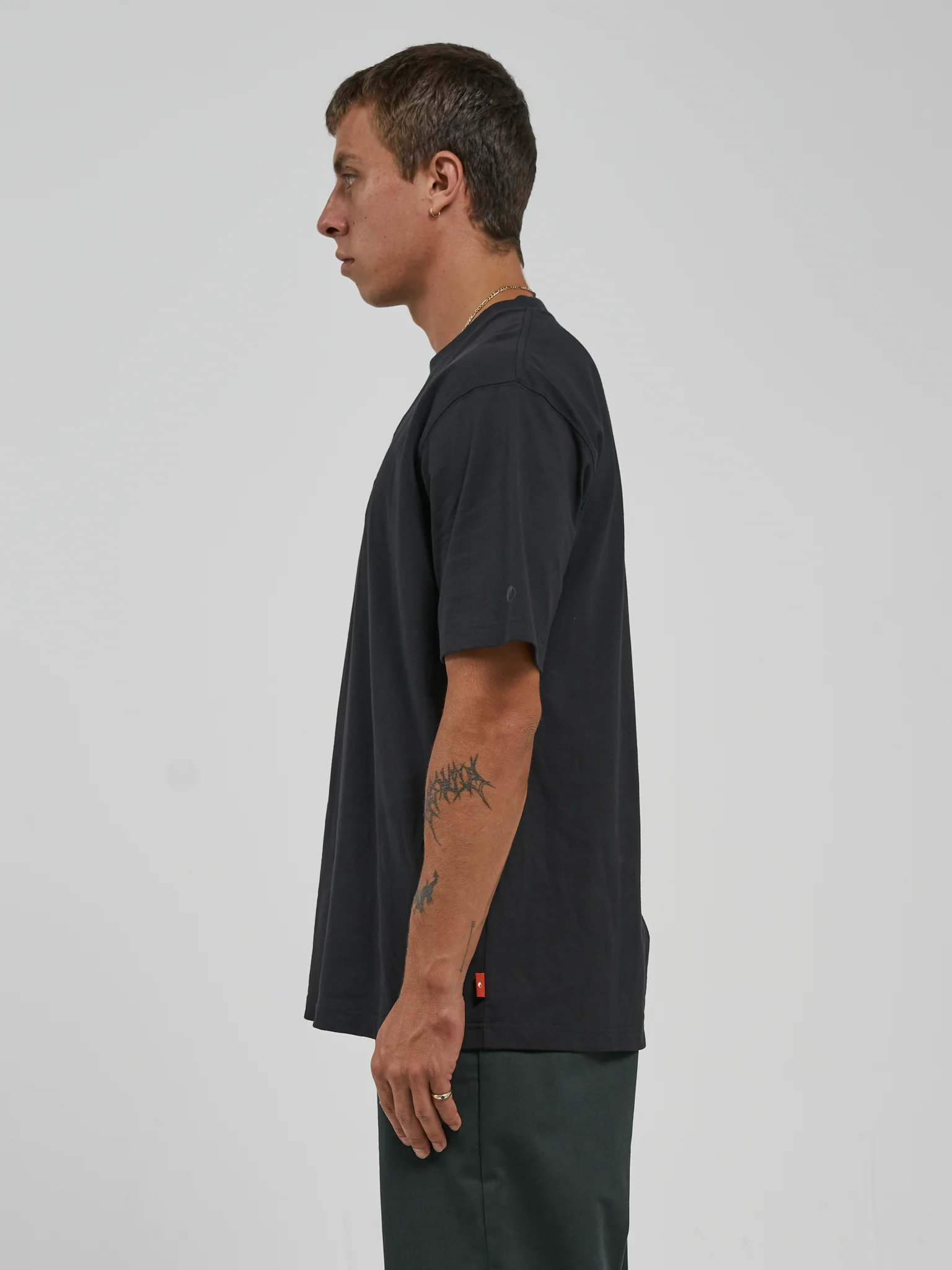 United Tee - Washed Black - Image 3