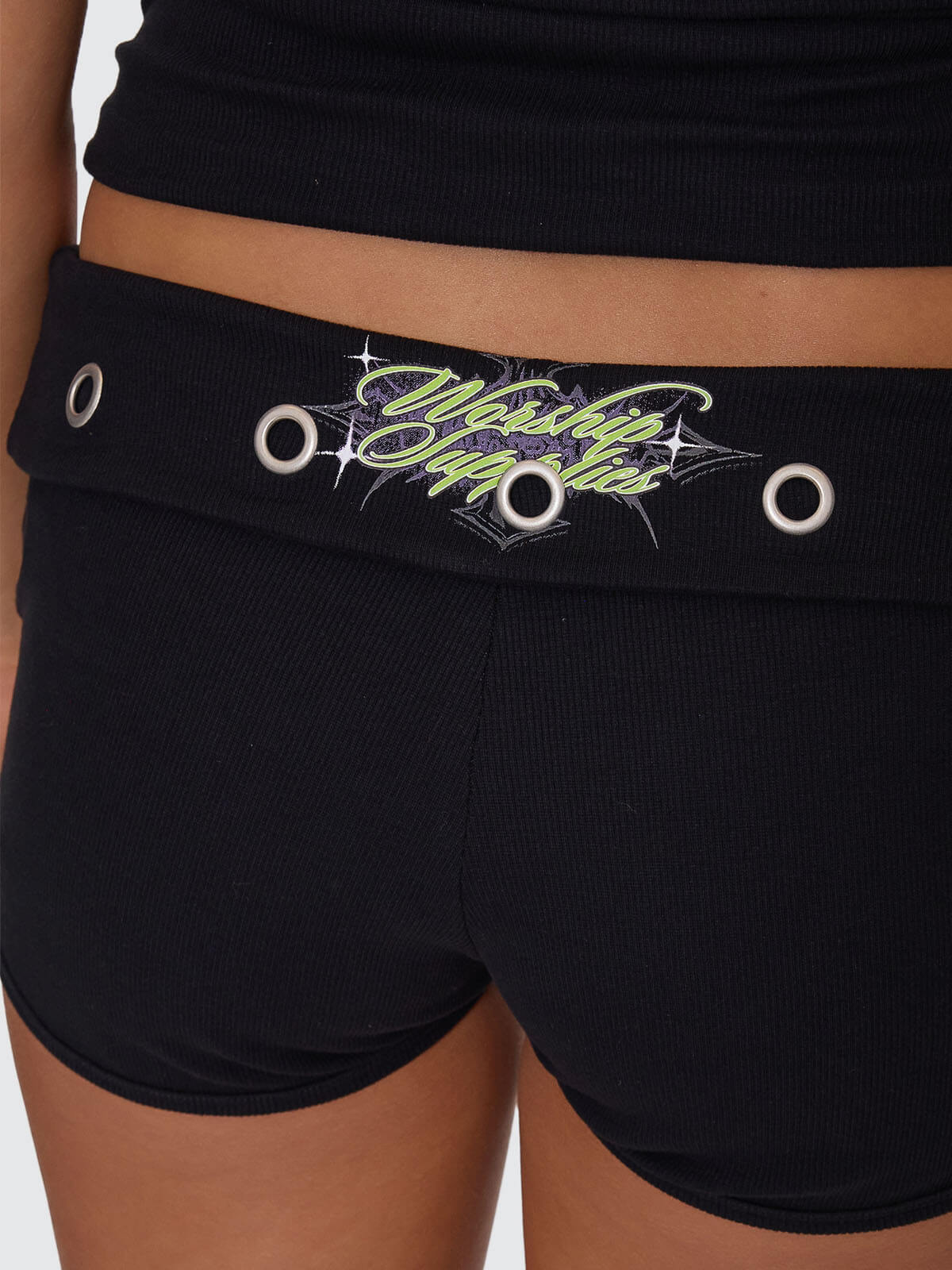 Ventura Booty Short - Black - Image 5