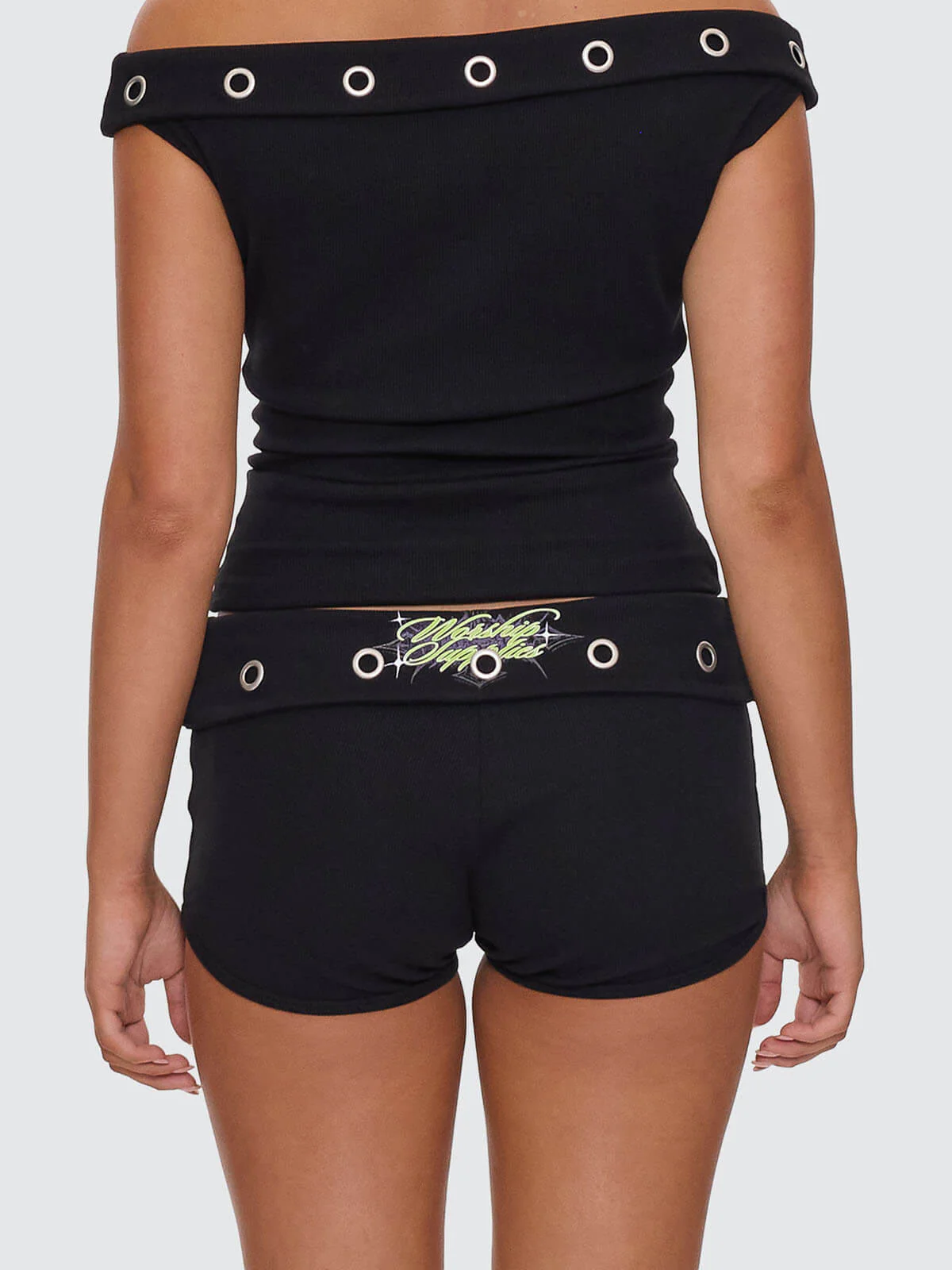 Ventura Booty Short - Black - Image 6