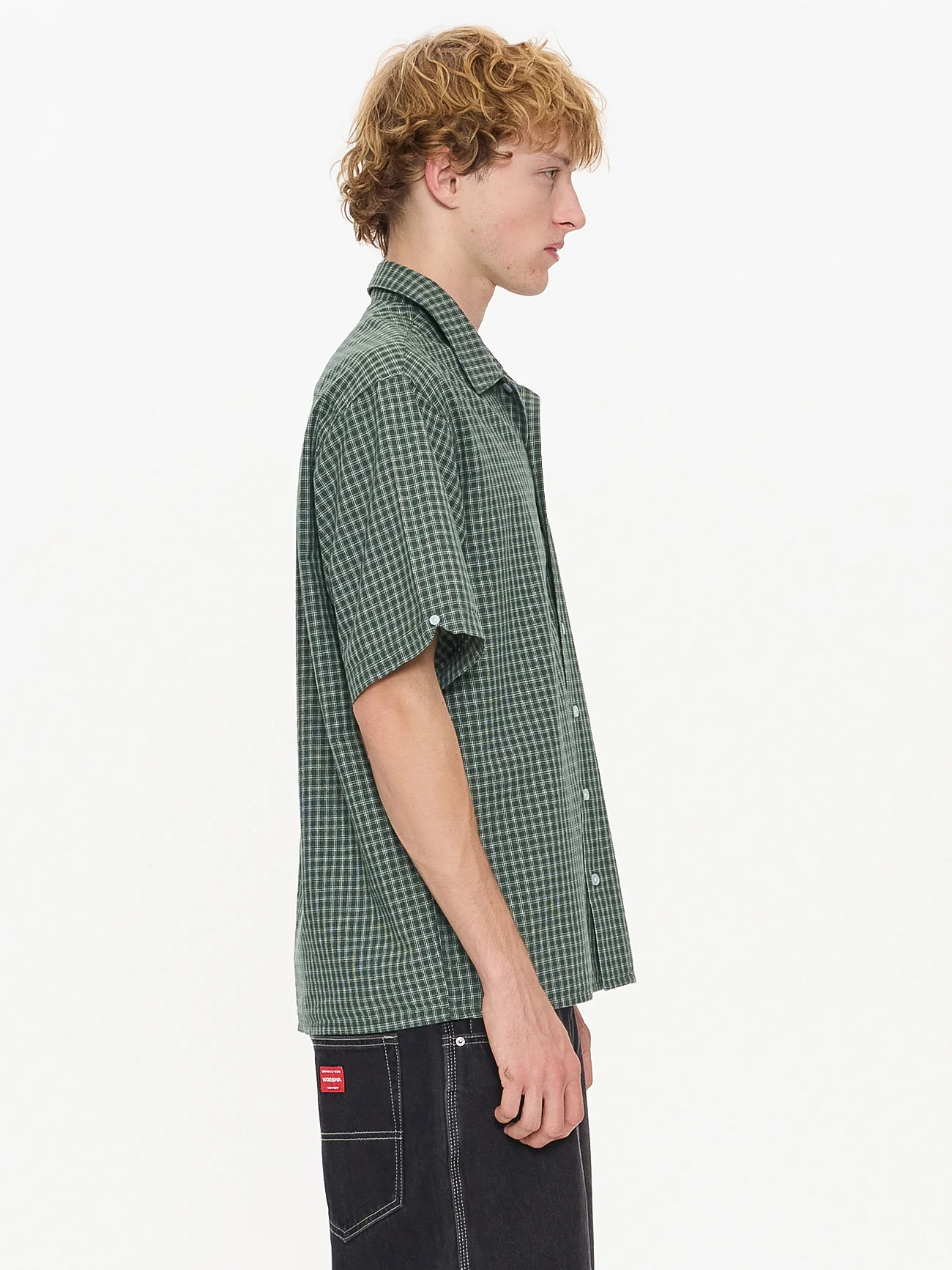 Viper Short Sleeve Shirt - Hedge Green - Image 4