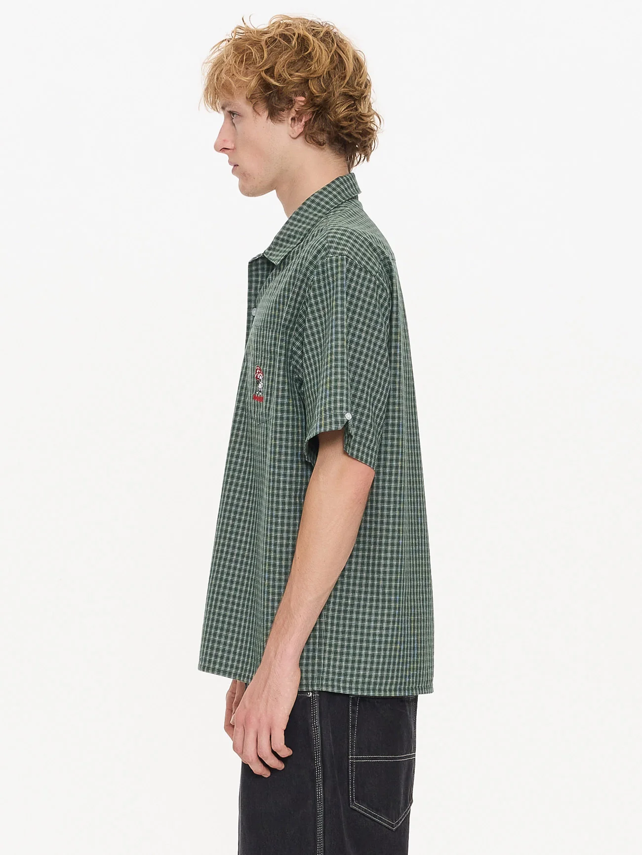 Viper Short Sleeve Shirt - Hedge Green - Image 6