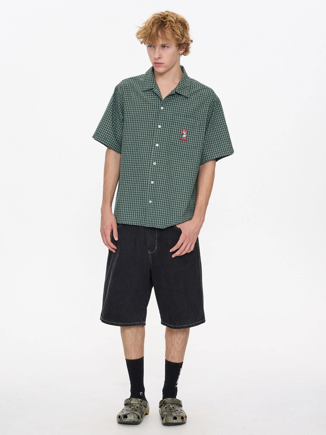 Viper Short Sleeve Shirt - Hedge Green - Image 7