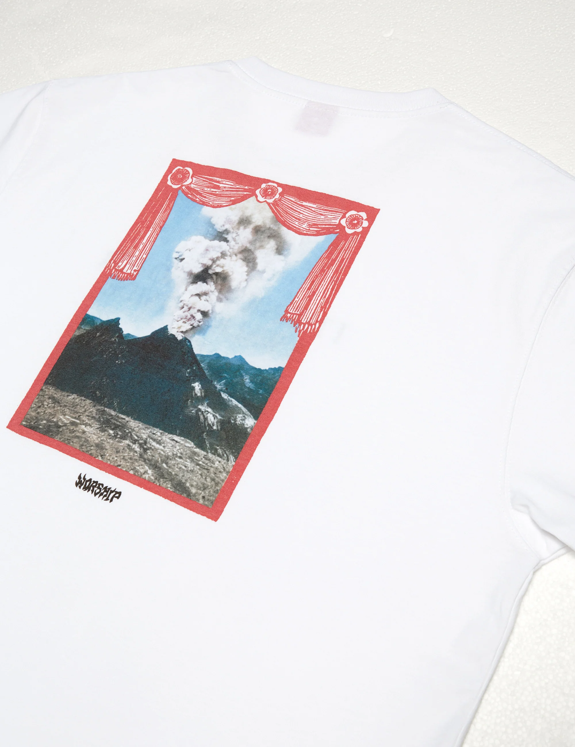 Walk Outside Tee - White - Image 4
