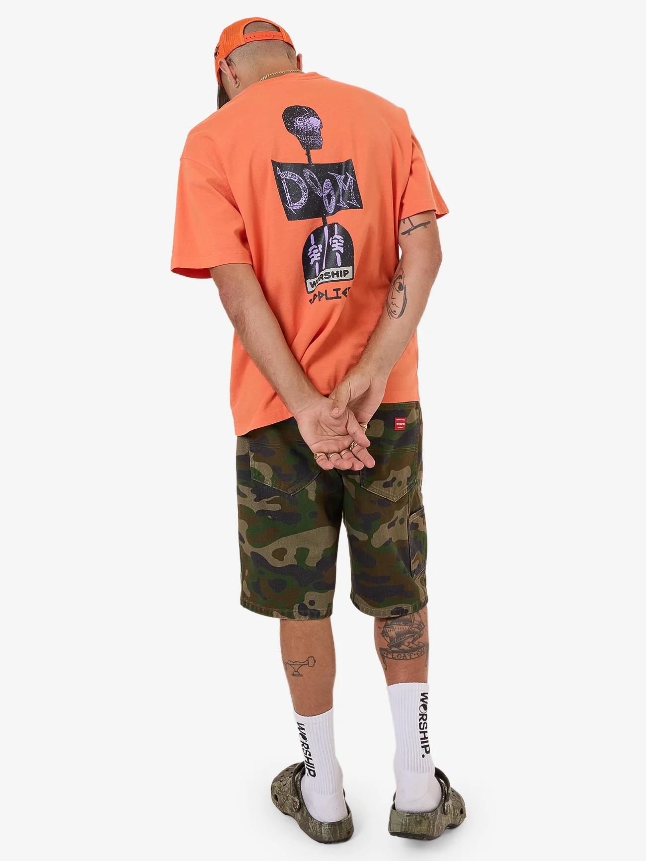 Warnings Tee - County Orange - Image 10