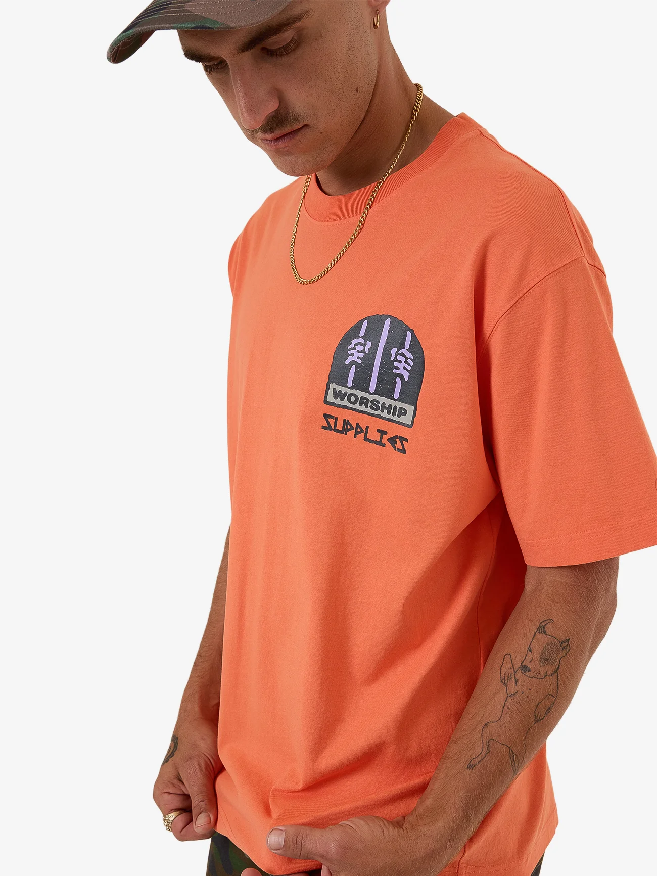 Warnings Tee - County Orange - Image 3