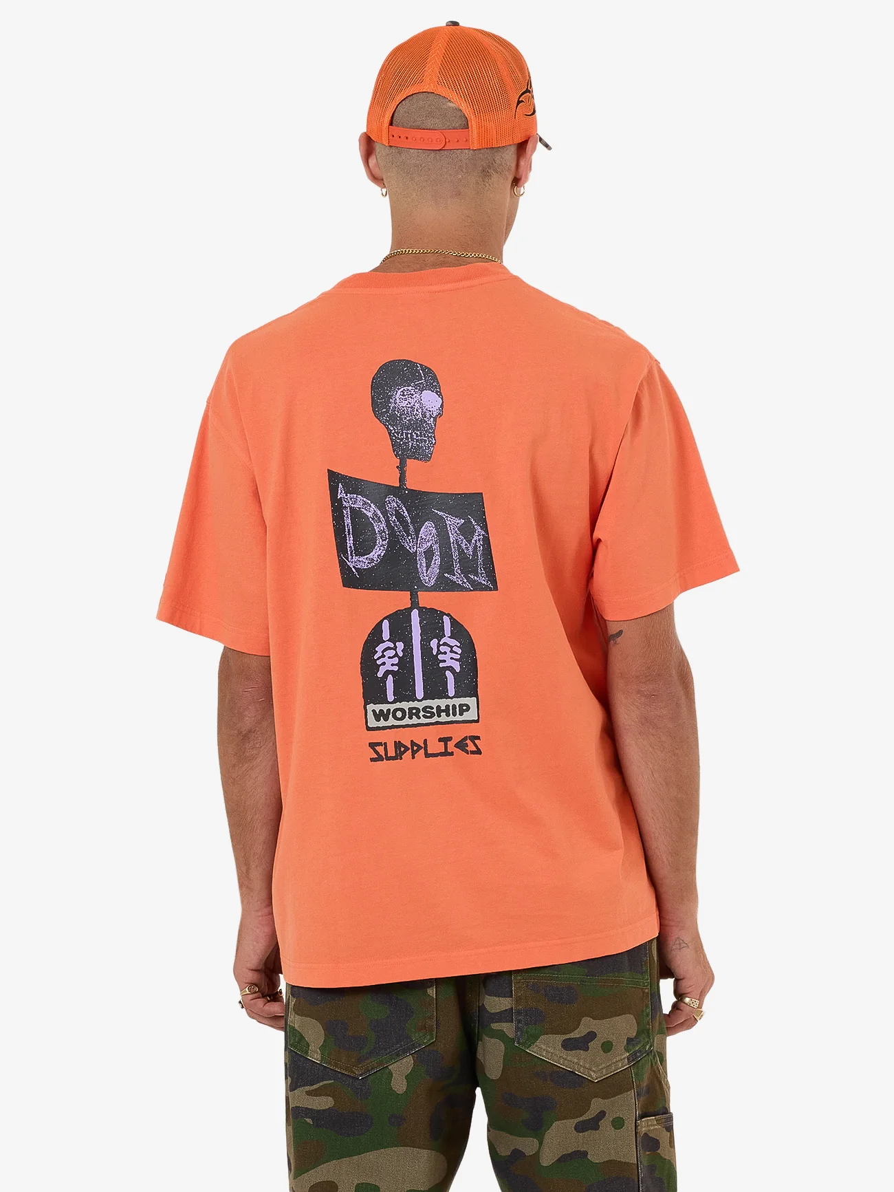 Warnings Tee - County Orange - Image 7