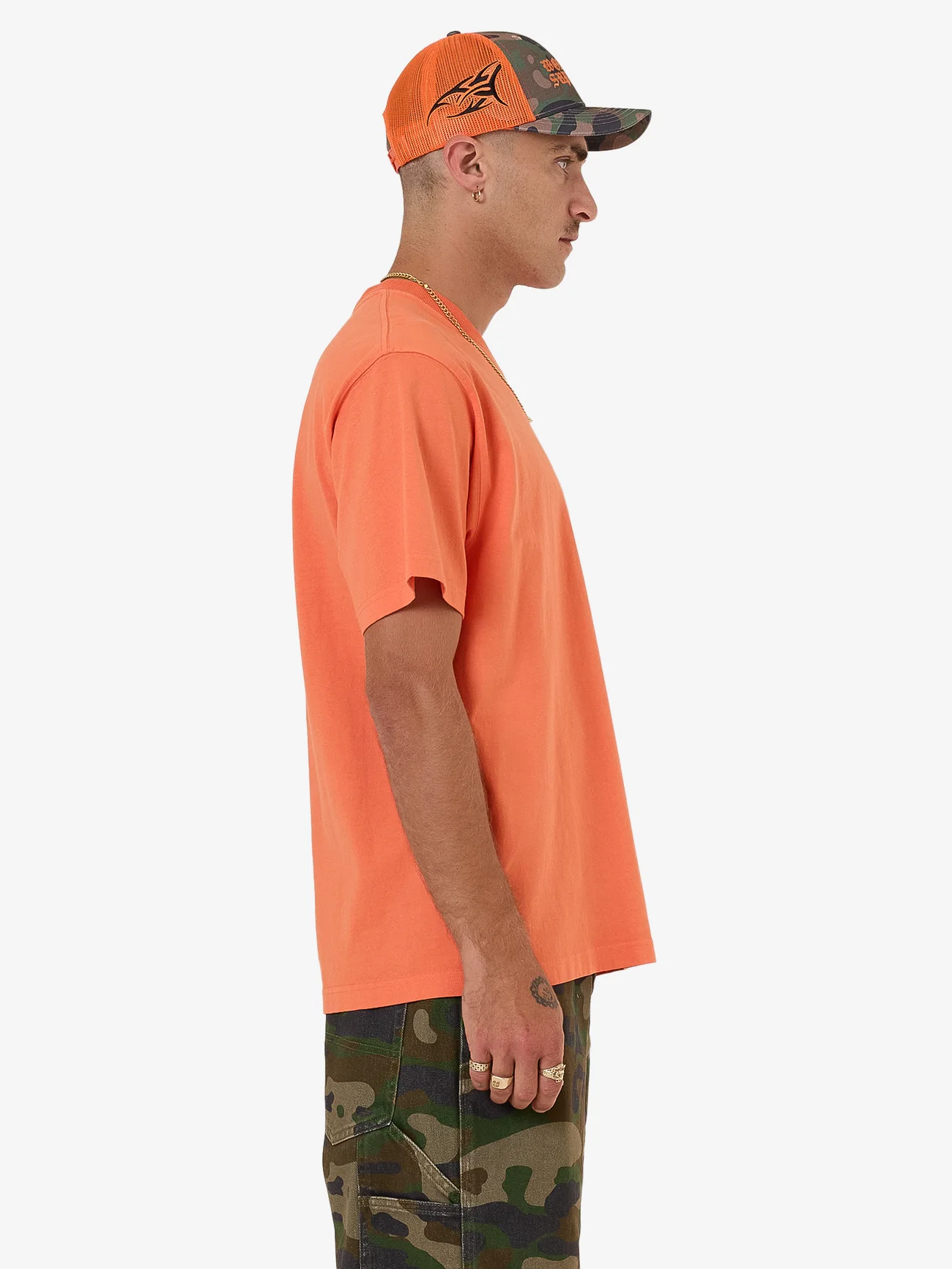 Warnings Tee - County Orange - Image 9